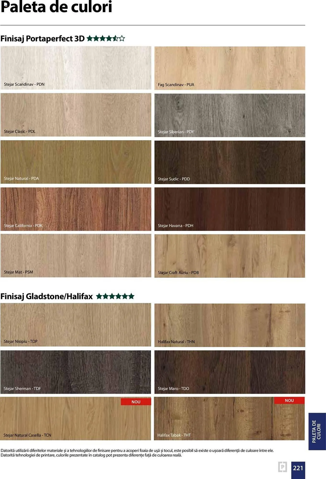 Catalog Proges catalog de la 13 septembrie până la 31 decembrie 2024 - Revista Pagina 221