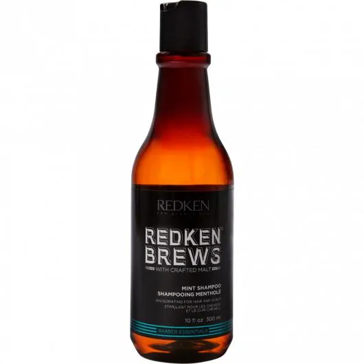 Sampon mentolat Brews Mint pentru barbati, 300ml