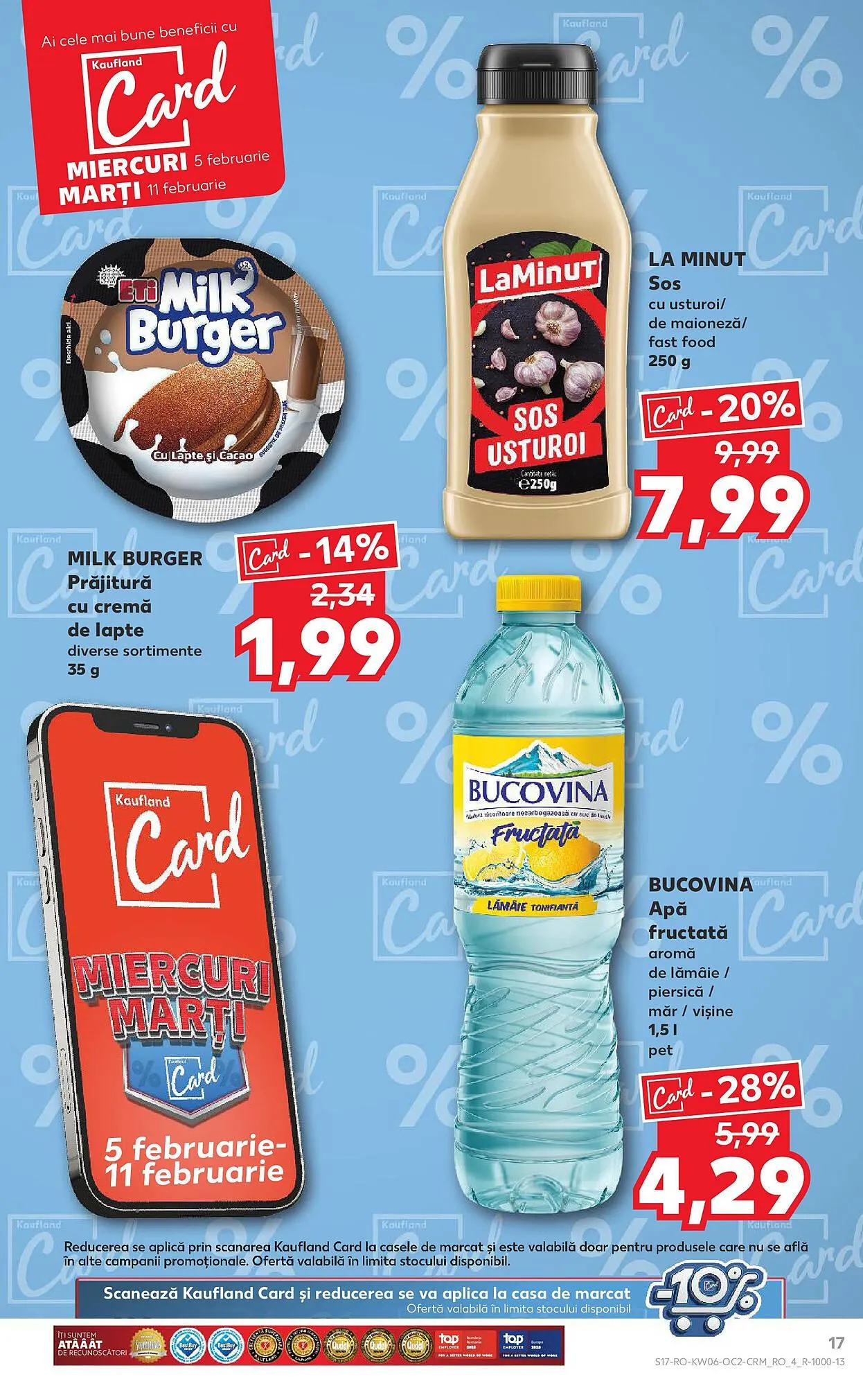 Catalog Catalog Kaufland de la 5 februarie până la 11 februarie 2025 - Revista Pagina 17