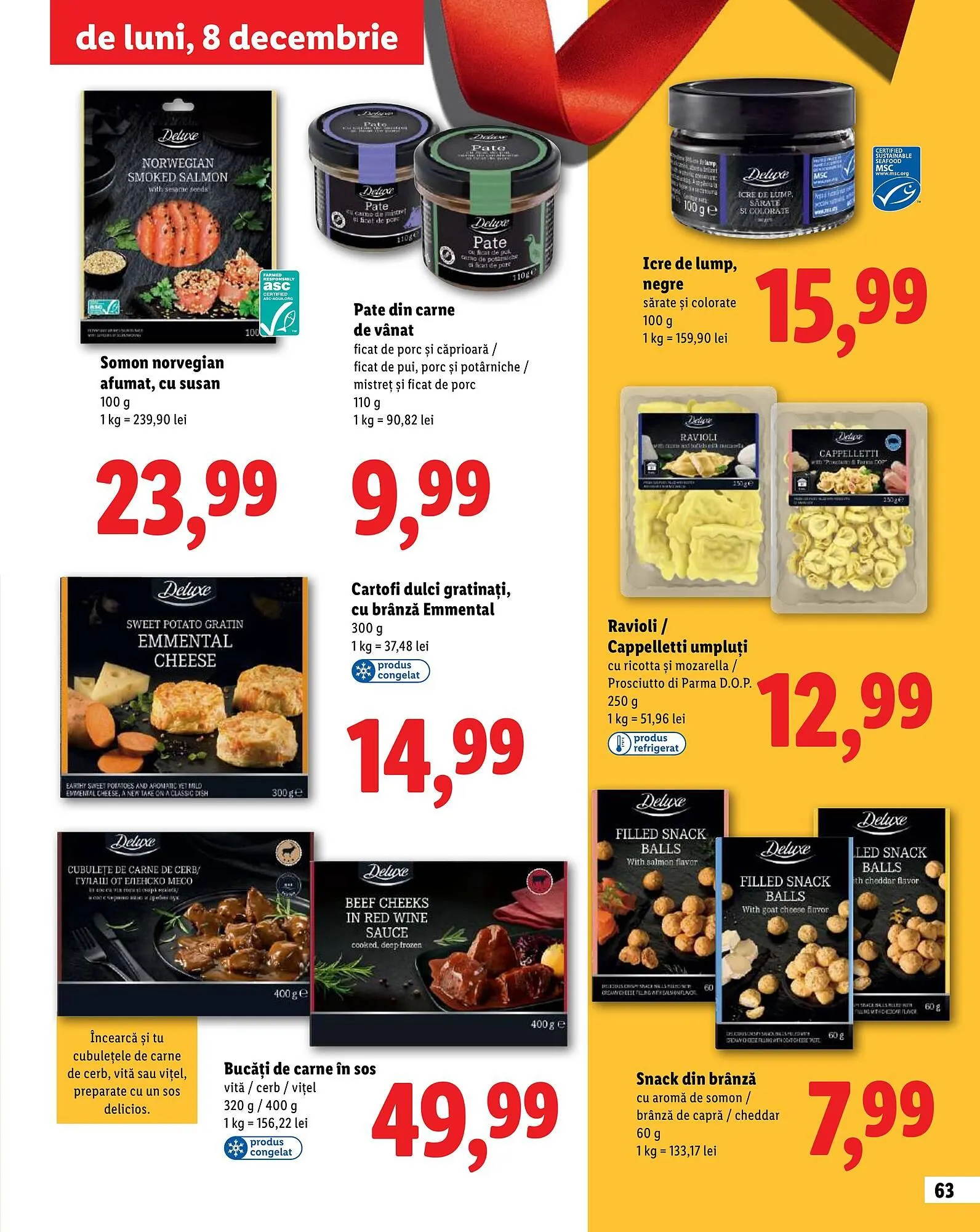 Catalog Catalog Lidl de la 15 octombrie până la 31 decembrie 2025 - Revista Pagina 63