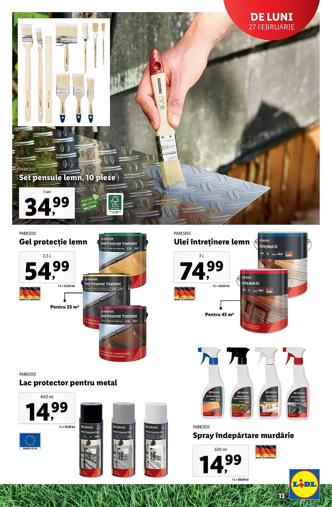 Catalog Lidl catalog de la 13 februarie până la 31 decembrie 2023 - Revista Pagina 13