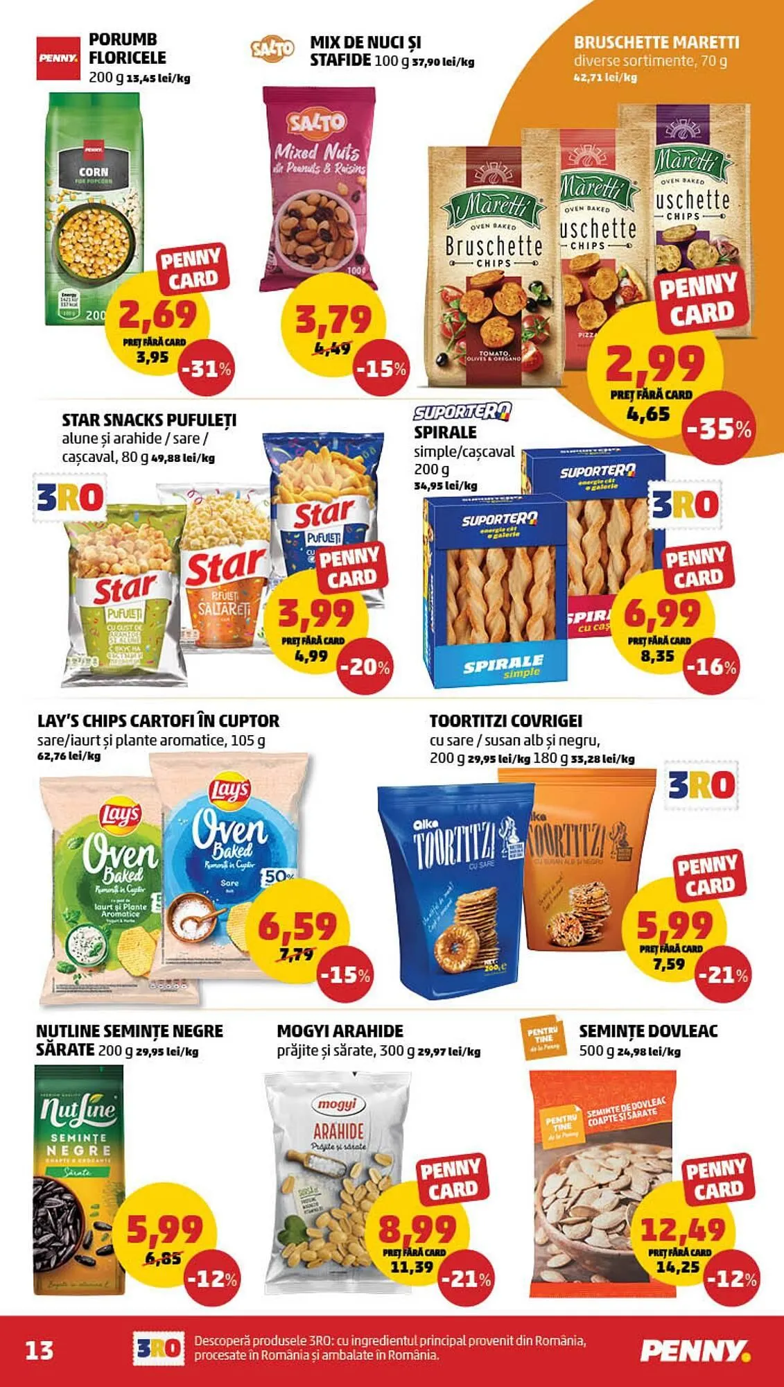 Catalog Catalog Penny de la 22 octombrie până la 28 octombrie 2025 - Revista Pagina 13