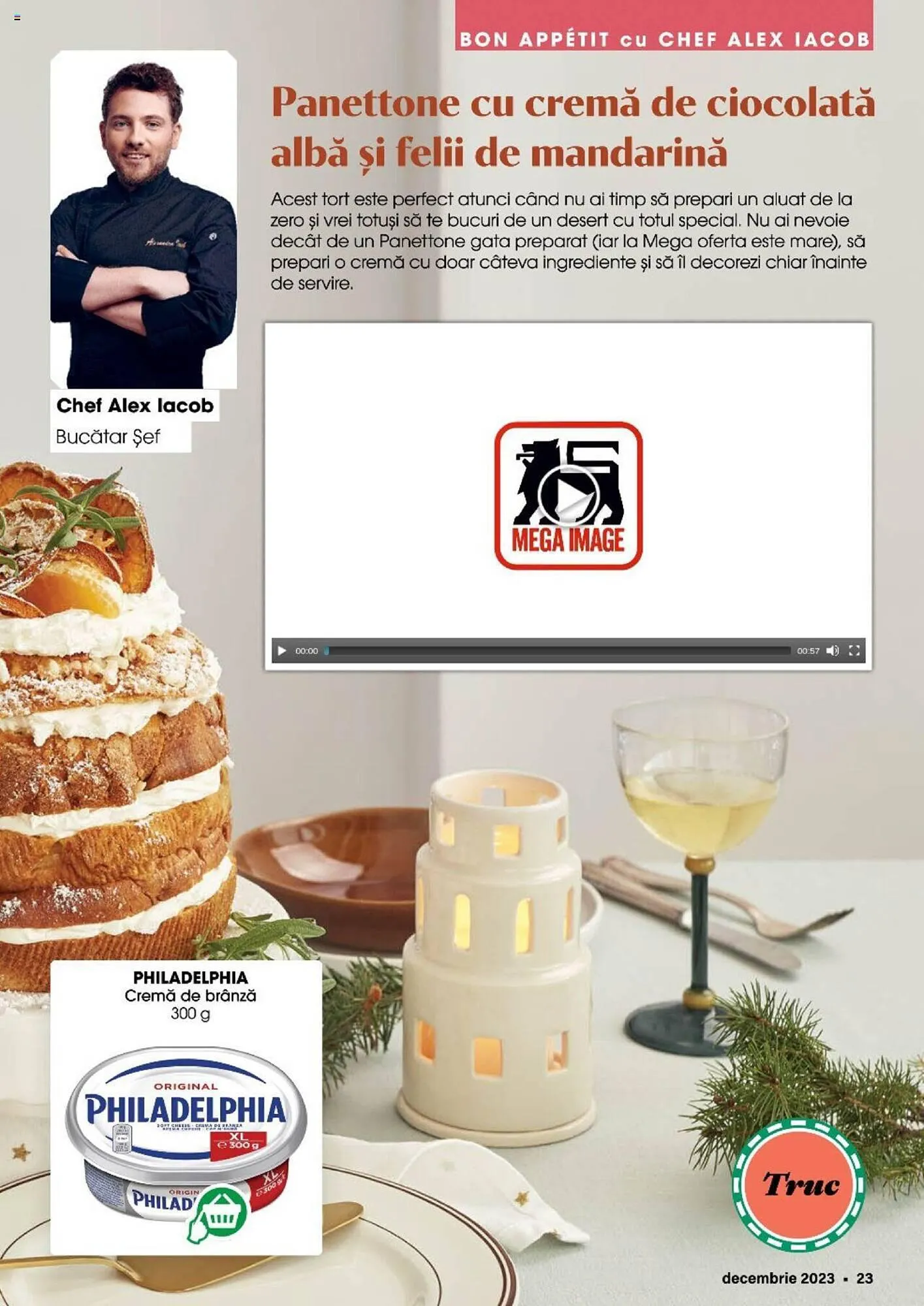 Catalog Mega Image catalog de la 30 noiembrie până la 3 ianuarie 2024 - Revista Pagina 23