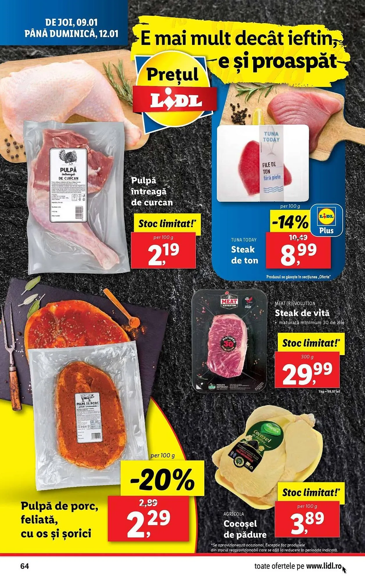 Catalog Catalog Lidl de la 6 ianuarie până la 12 ianuarie 2025 - Revista Pagina 64