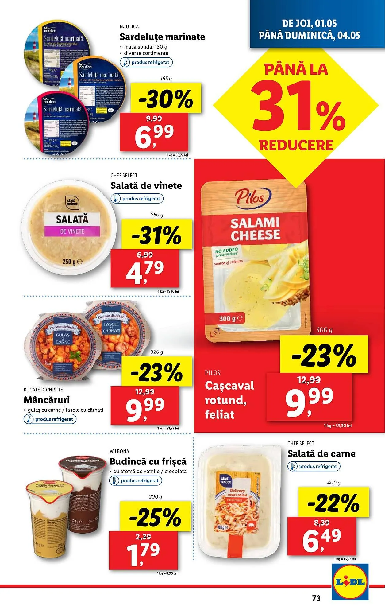 Catalog Catalog Lidl de la 22 aprilie până la 27 aprilie 2025 - Revista Pagina 73