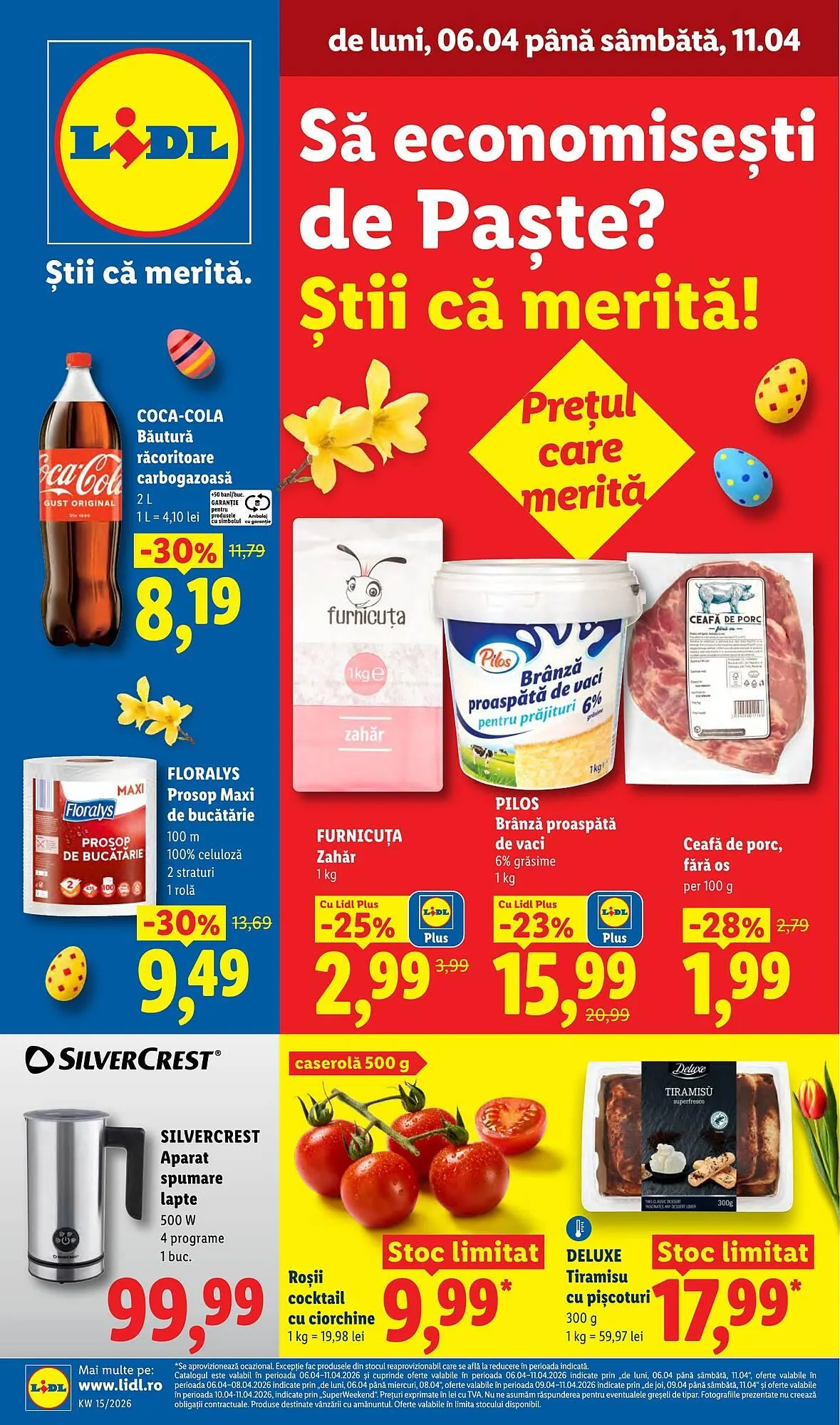 Catalog Catalog Lidl de la 6 aprilie până la 11 aprilie 2026 - Revista Pagina 1