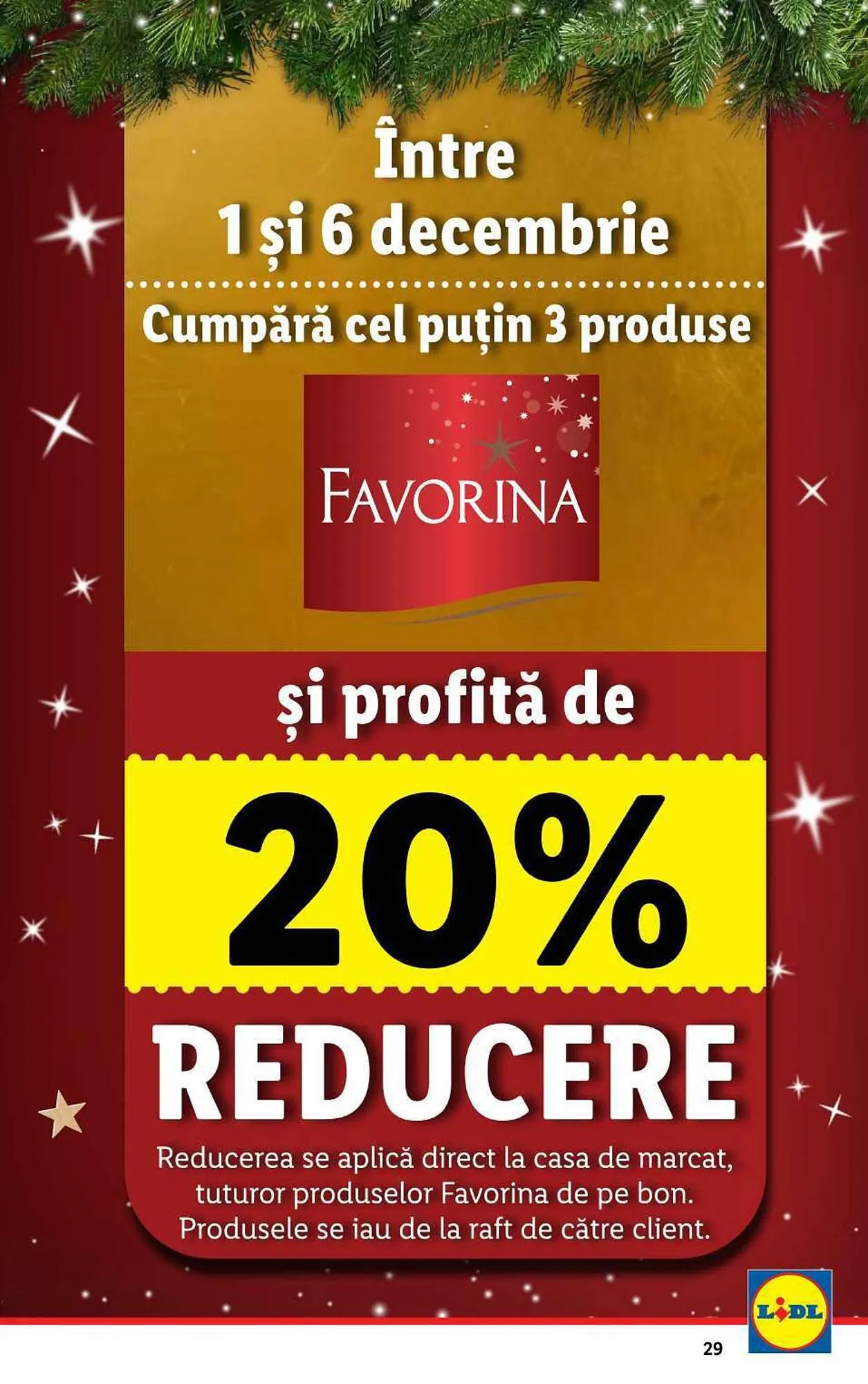 Catalog Lidl catalog de la 4 decembrie până la 10 decembrie 2023 - Revista Pagina 29