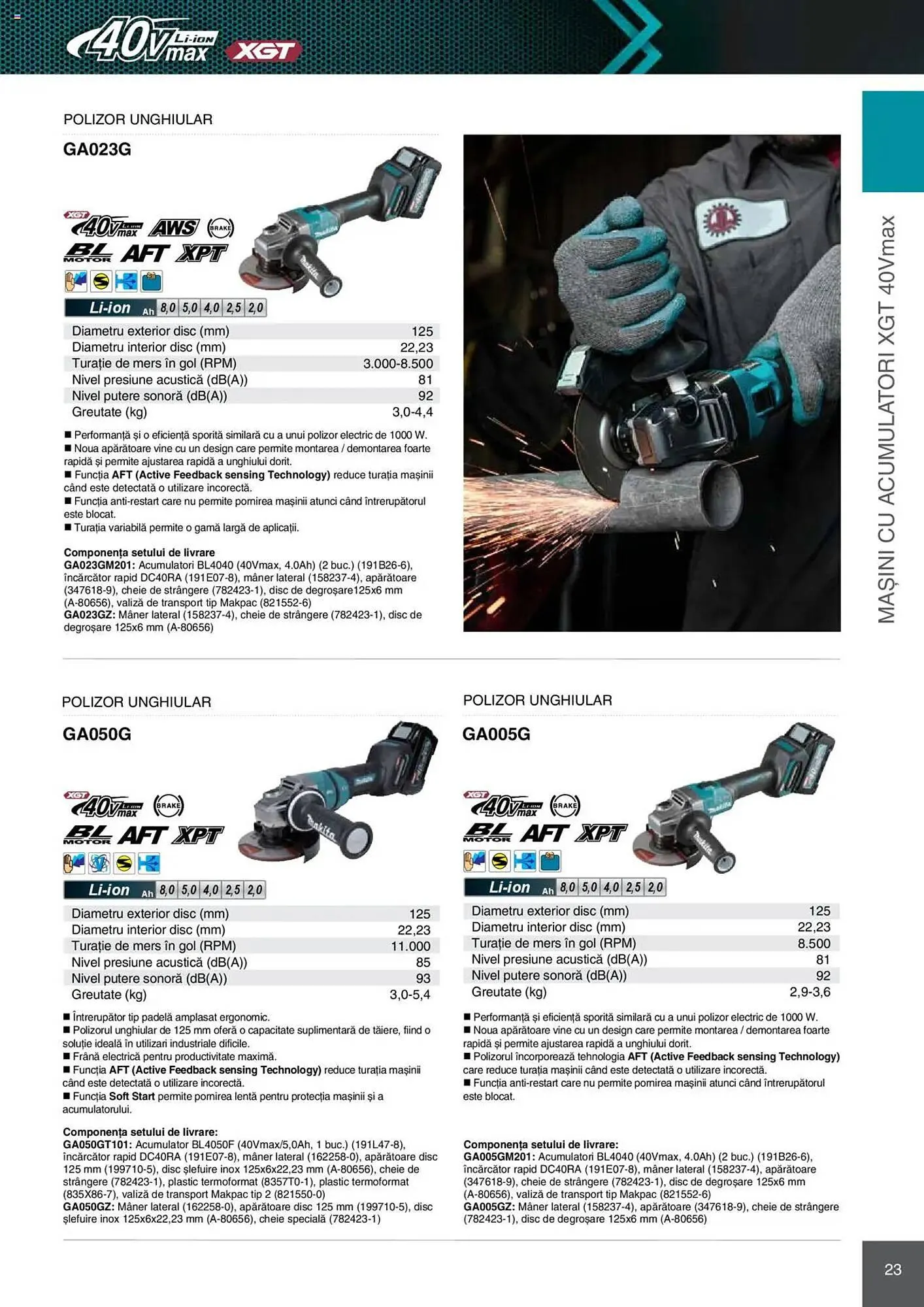Catalog Catalog Makita de la 8 ianuarie până la 31 decembrie 2025 - Revista Pagina 23