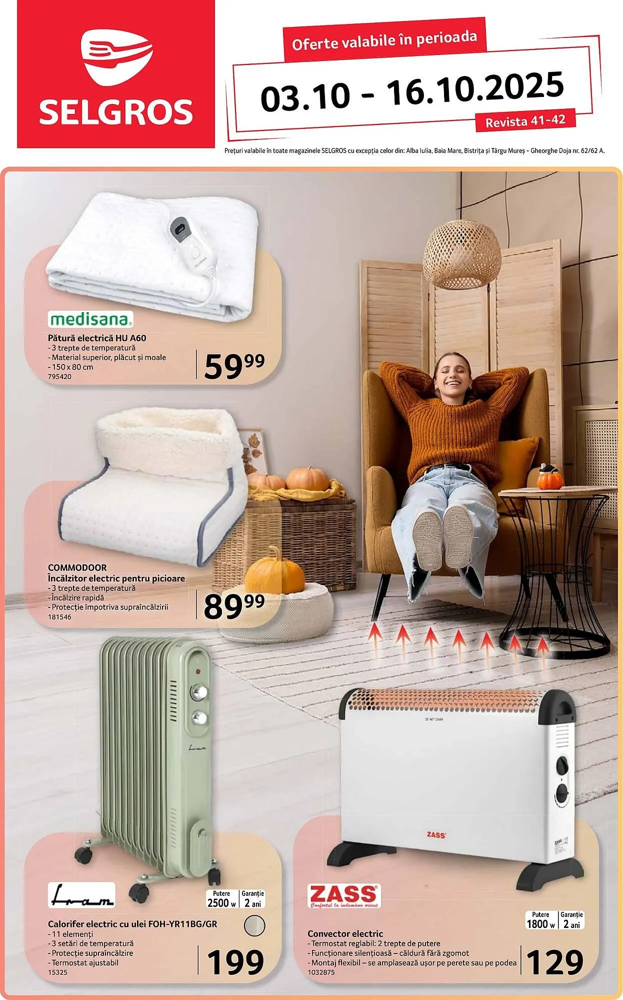 Catalog Catalog Selgros de la 3 octombrie până la 16 octombrie 2025 - Revista Pagina 1
