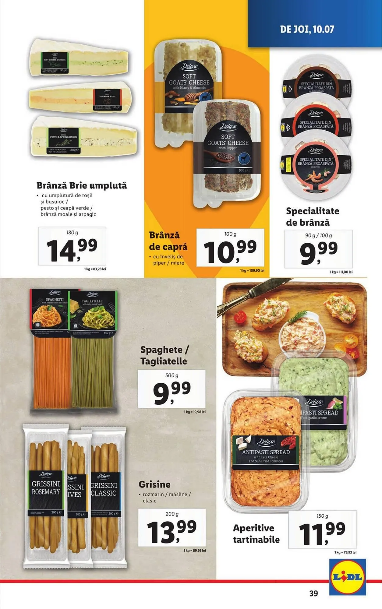 Catalog Catalog Lidl de la 7 iulie până la 13 iulie 2025 - Revista Pagina 39