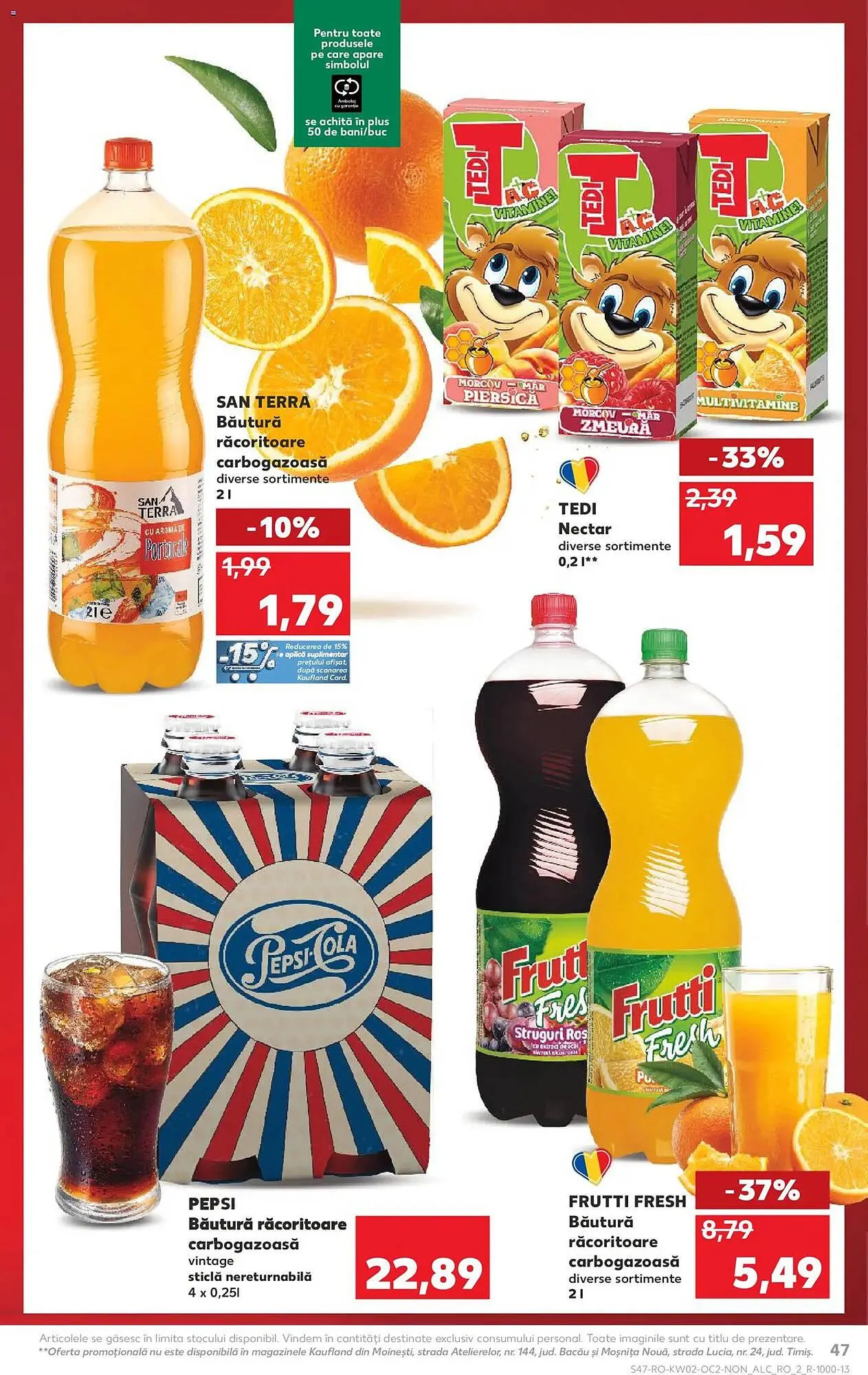 Catalog Catalog Kaufland de la 6 ianuarie până la 13 ianuarie 2026 - Revista Pagina 47