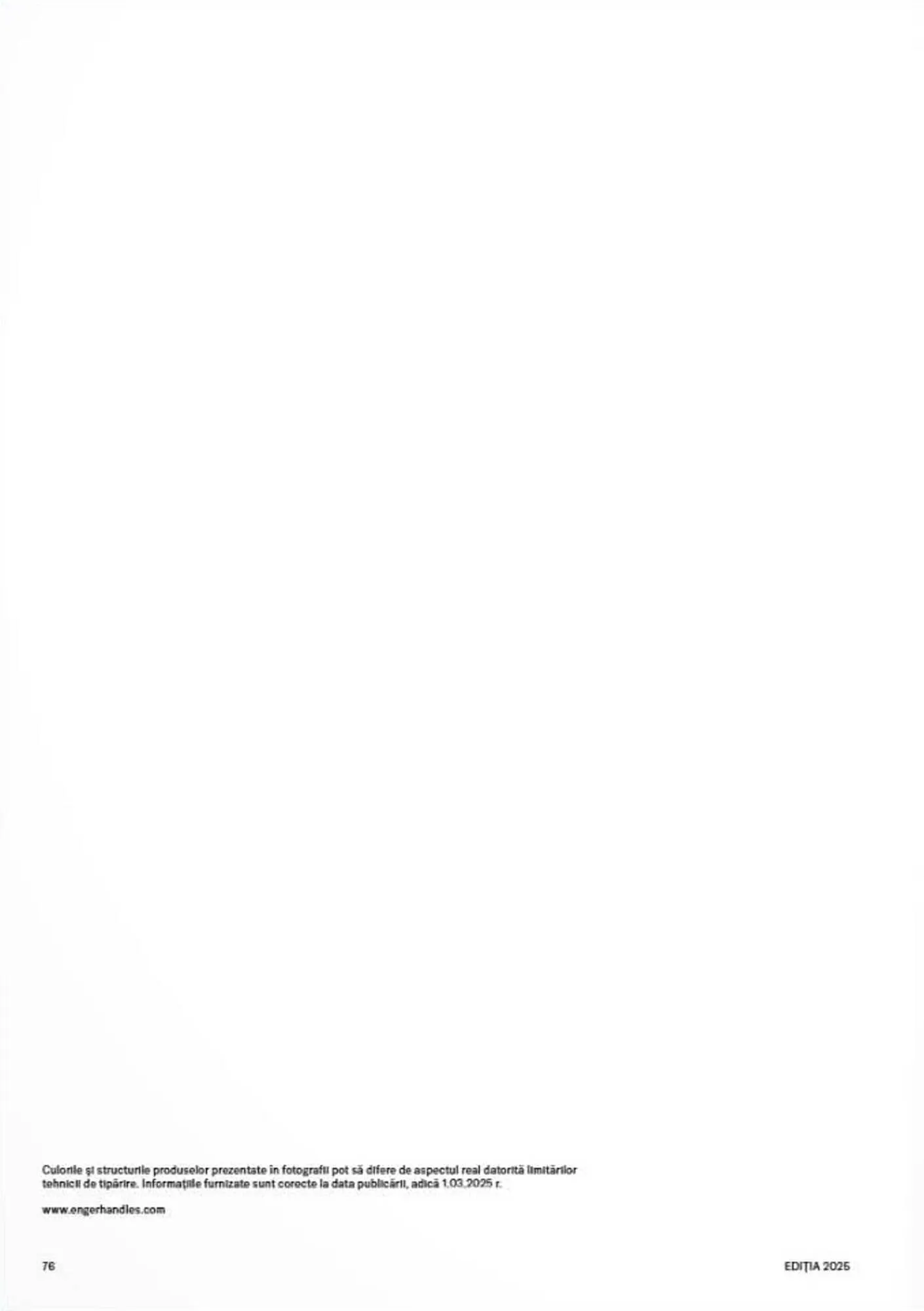 Catalog Catalog Proges de la 8 septembrie până la 31 decembrie 2025 - Revista Pagina 78