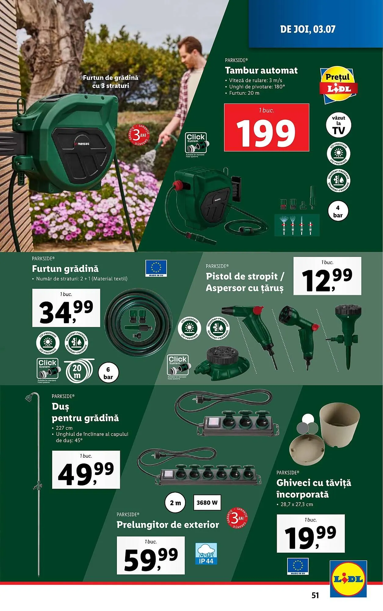 Catalog Catalog Lidl de la 30 iunie până la 6 iulie 2025 - Revista Pagina 51