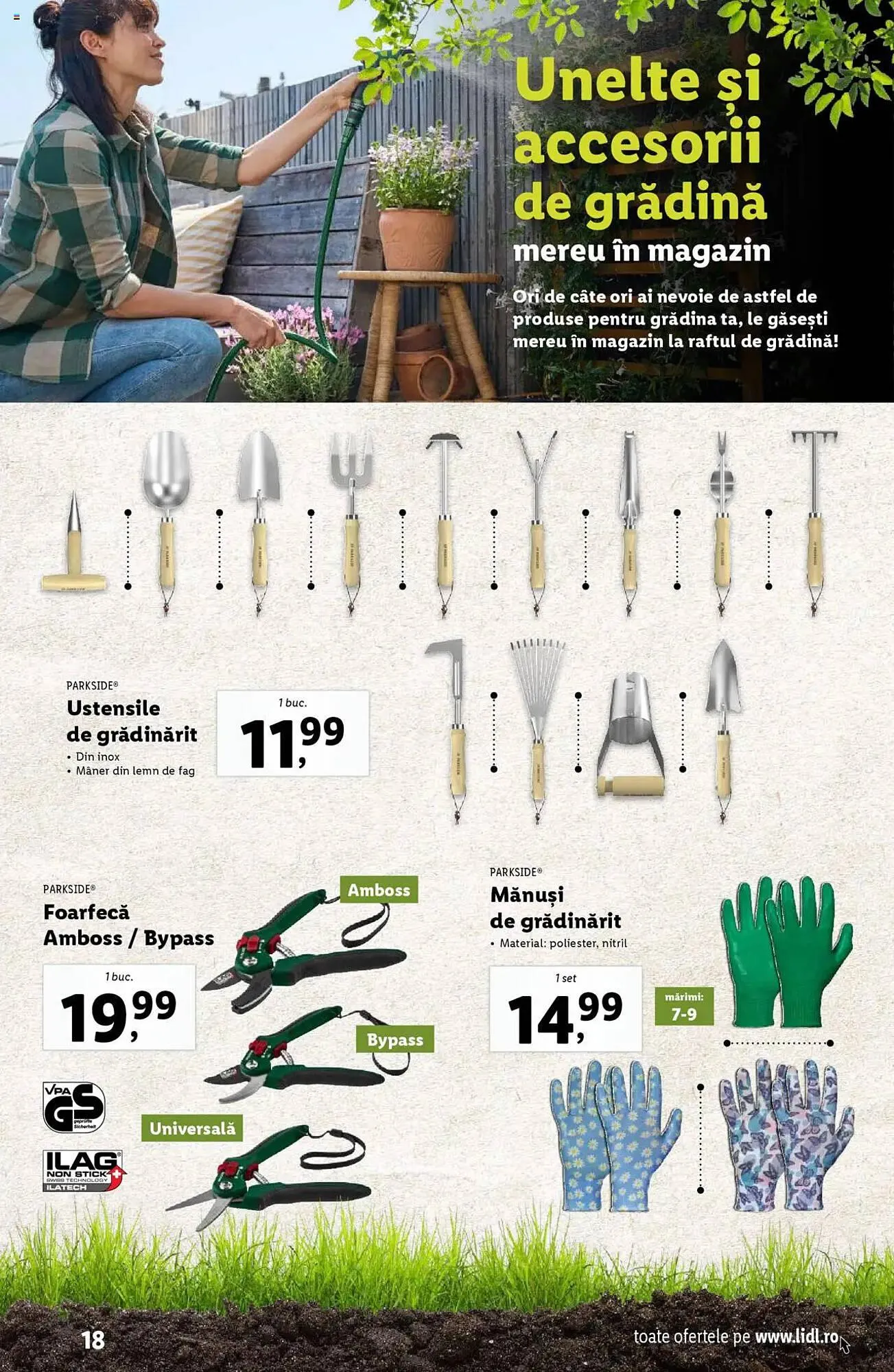 Catalog Catalog Lidl de la 24 februarie până la 13 aprilie 2025 - Revista Pagina 18