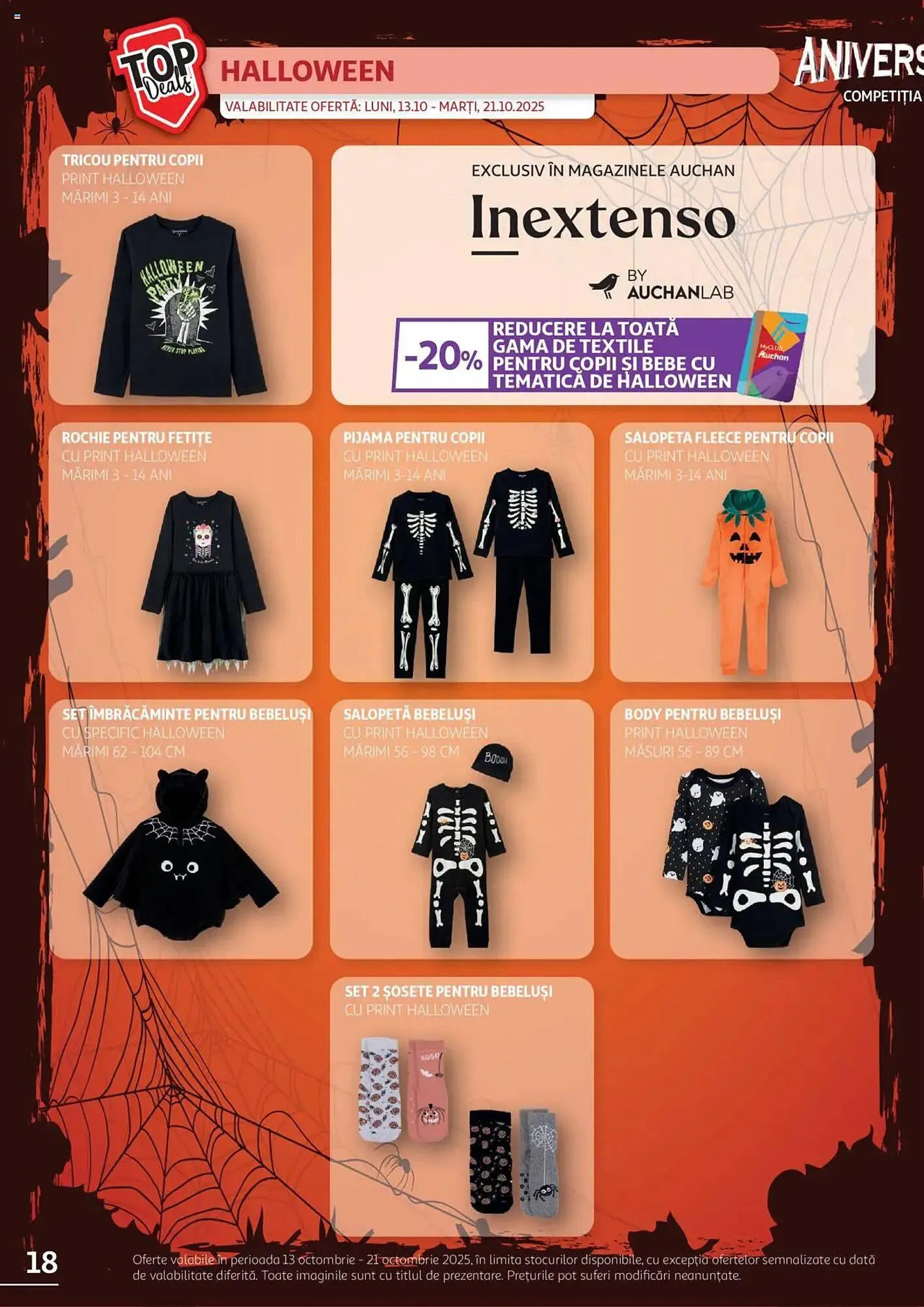 Catalog Catalog Auchan de la 12 octombrie până la 21 octombrie 2025 - Revista Pagina 18