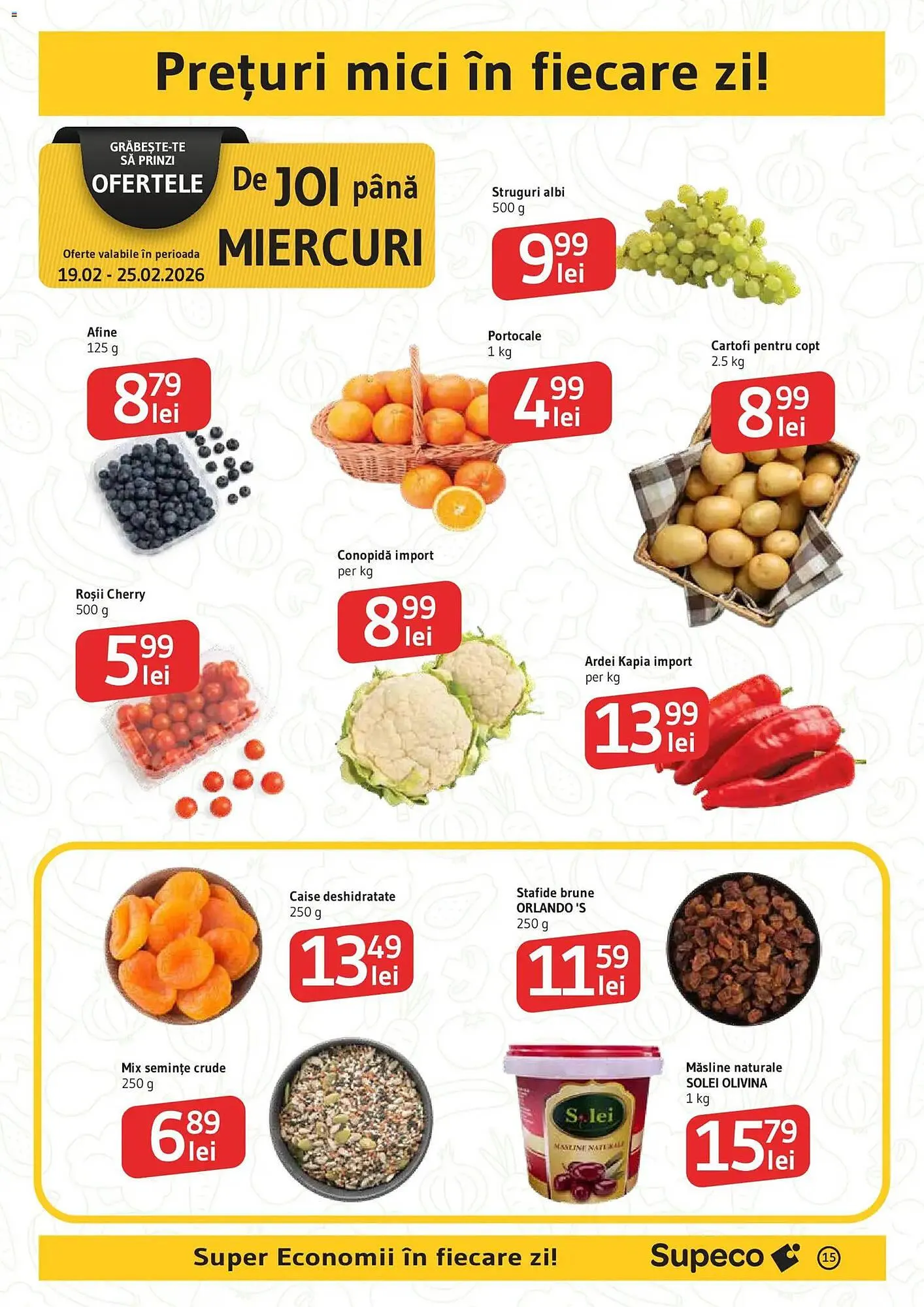 Catalog Catalog Supeco de la 18 februarie până la 11 martie 2026 - Revista Pagina 15