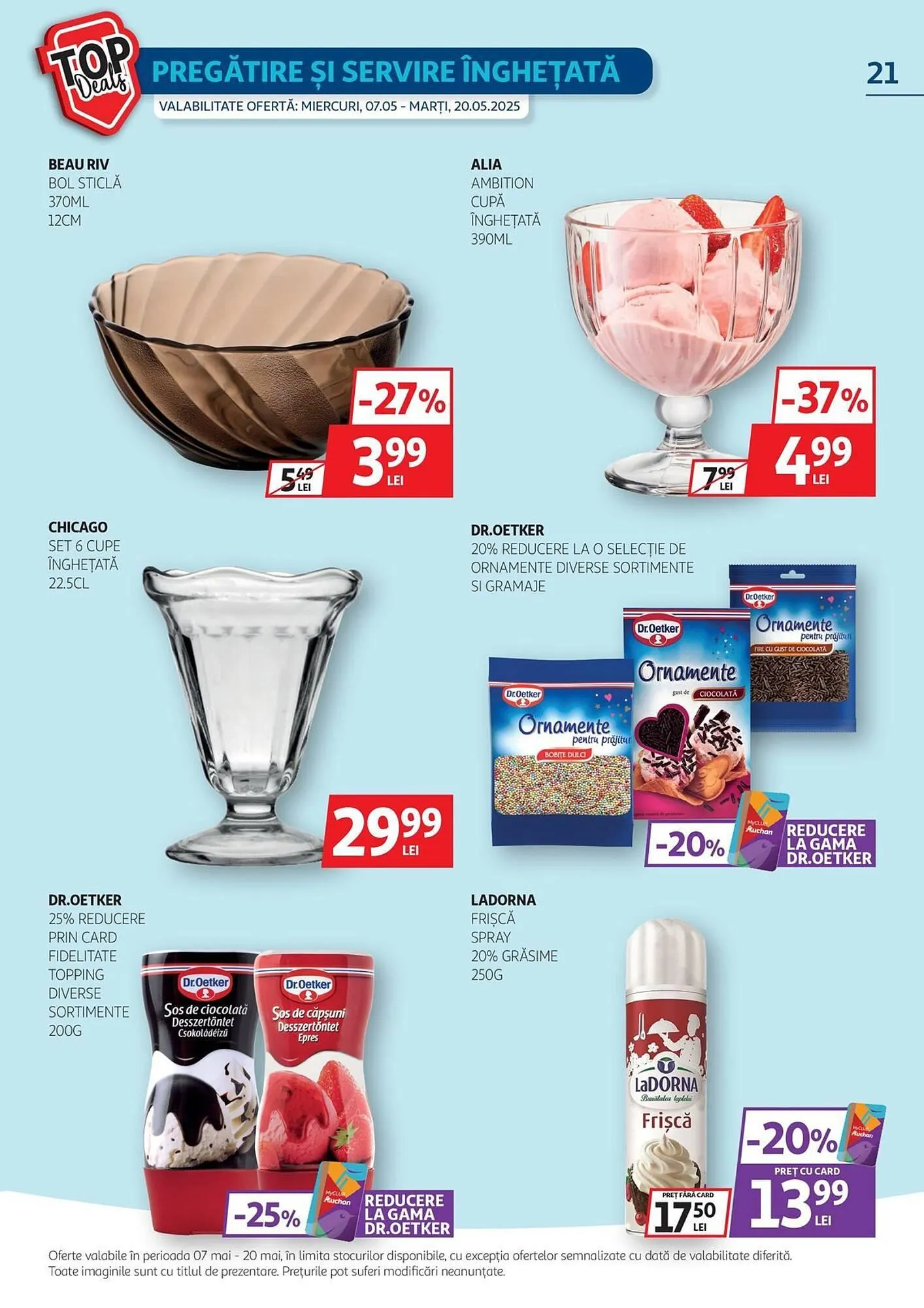 Catalog Catalog Auchan de la 7 mai până la 20 mai 2025 - Revista Pagina 21