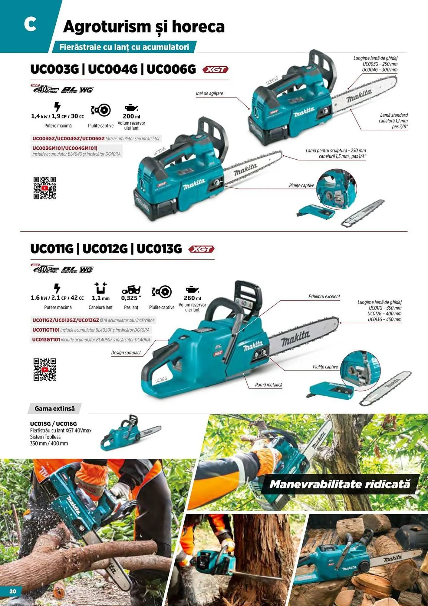 Catalog Catalog Makita de la 11 aprilie până la 28 octombrie 2025 - Revista Pagina 20