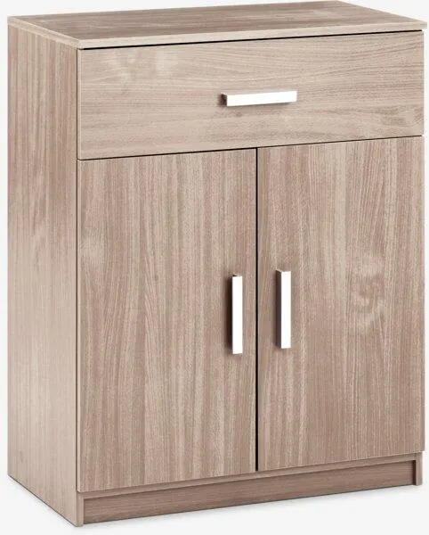 Comodă 1 sertar 2 uși TAPDRUP stejar deschis