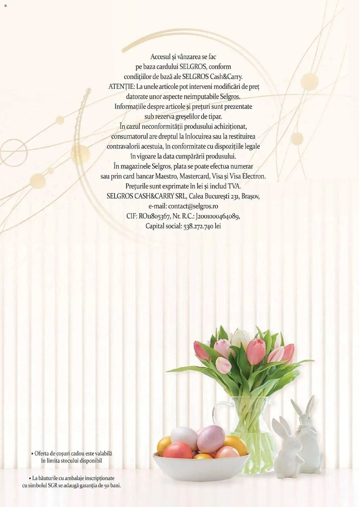 Catalog Catalog Selgros de la 12 martie până la 13 aprilie 2026 - Revista Pagina 40