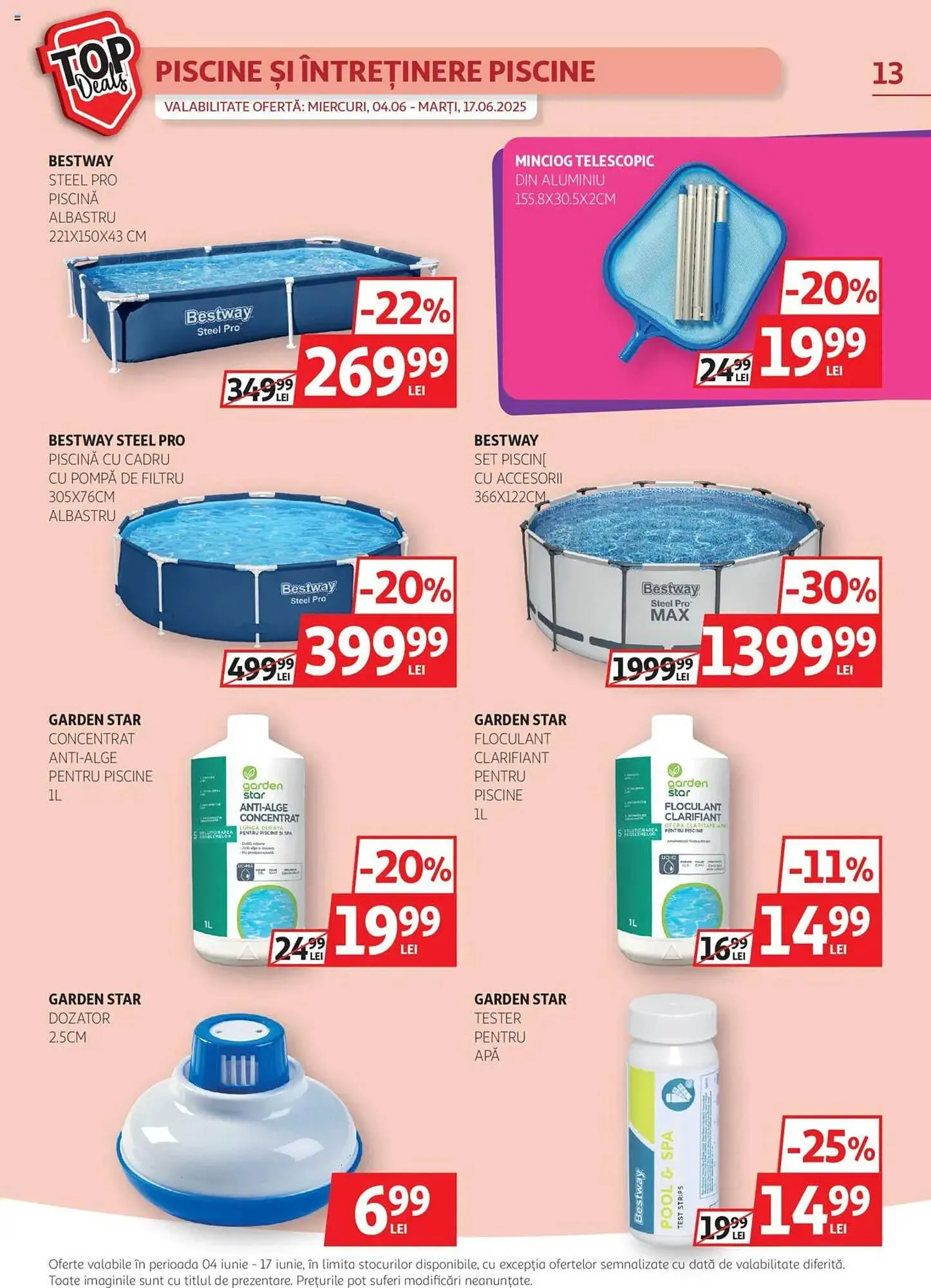Catalog Catalog Auchan de la 4 iunie până la 17 iunie 2025 - Revista Pagina 13