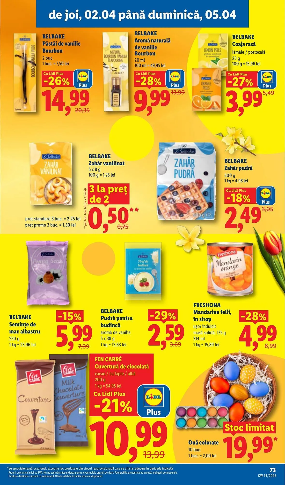 Catalog Catalog Lidl de la 30 martie până la 5 aprilie 2026 - Revista Pagina 73