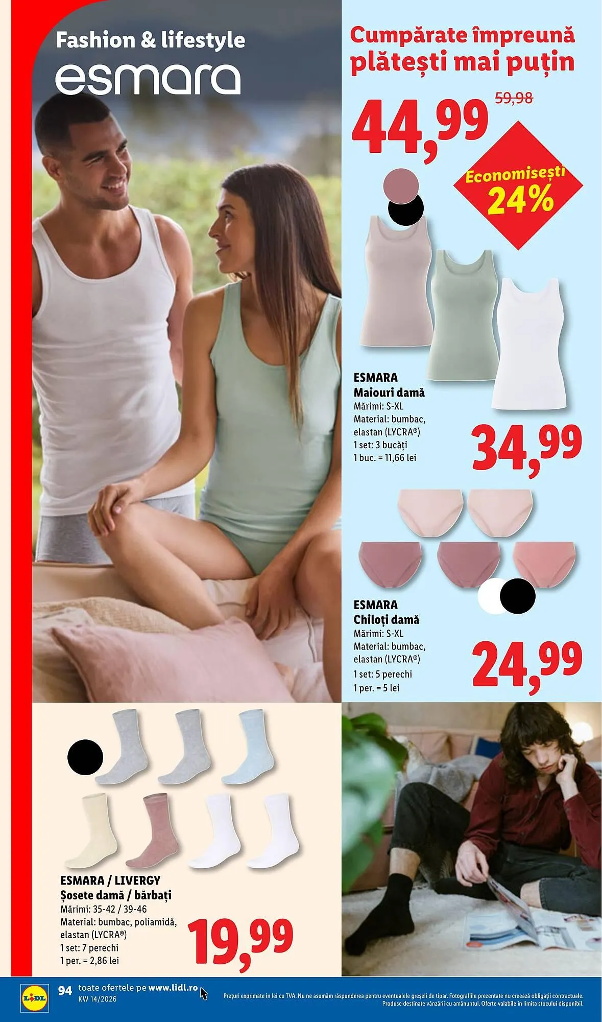 Catalog Catalog Lidl de la 30 martie până la 5 aprilie 2026 - Revista Pagina 94