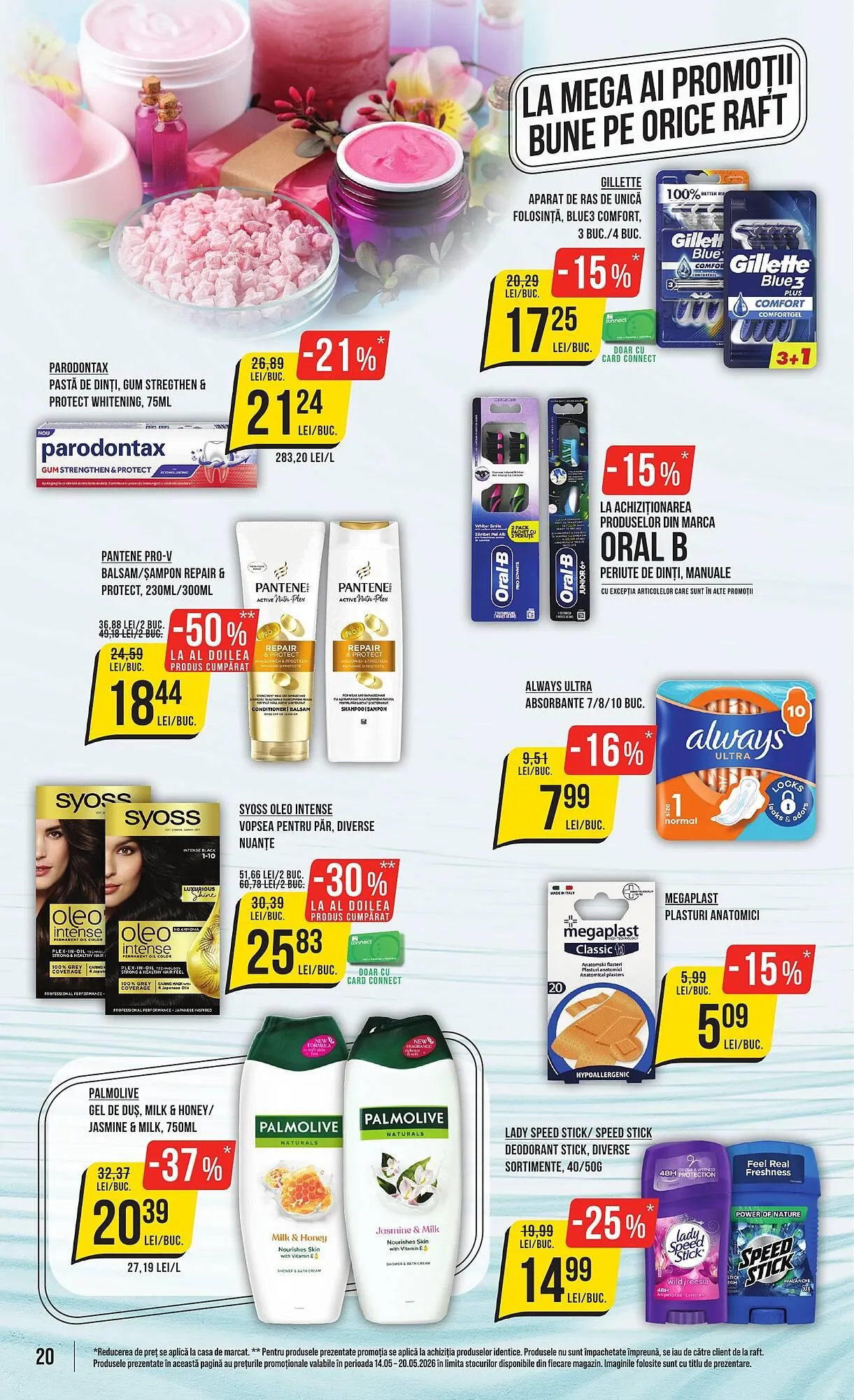 Catalog Catalog Mega Image de la 14 mai până la 20 mai 2026 - Revista Pagina 20