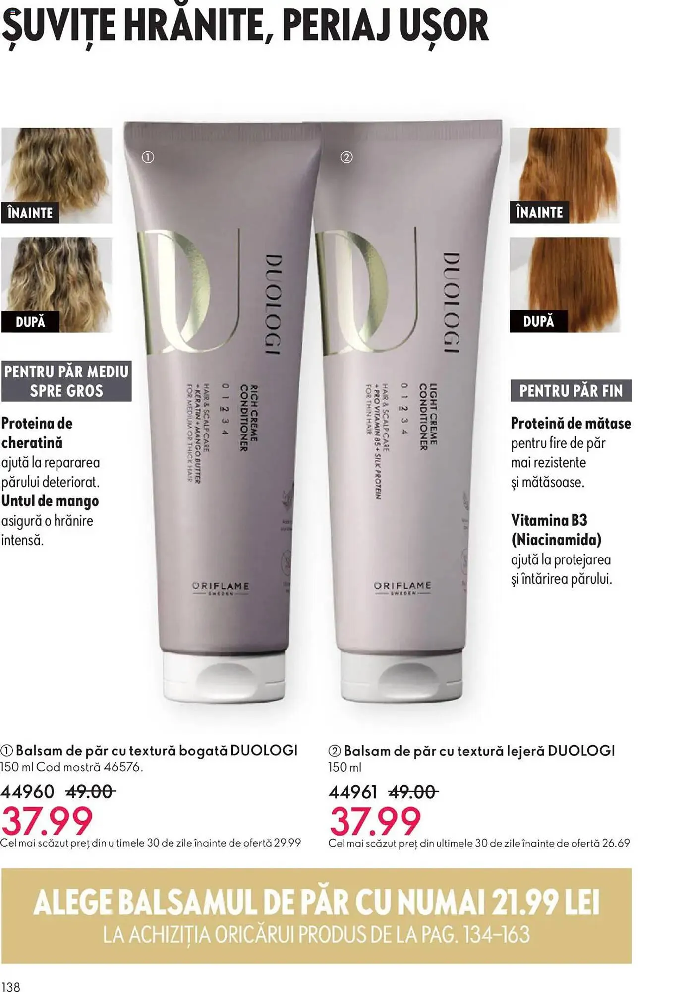 Catalog Catalog Oriflame de la 11 noiembrie până la 2 decembrie 2025 - Revista Pagina 138