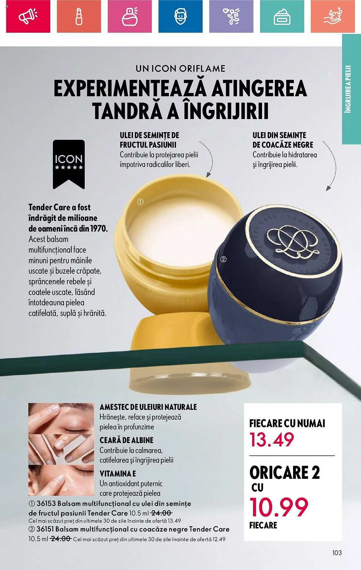 Catalog Oriflame catalog de la 28 mai până la 17 iunie 2024 - Revista Pagina 253
