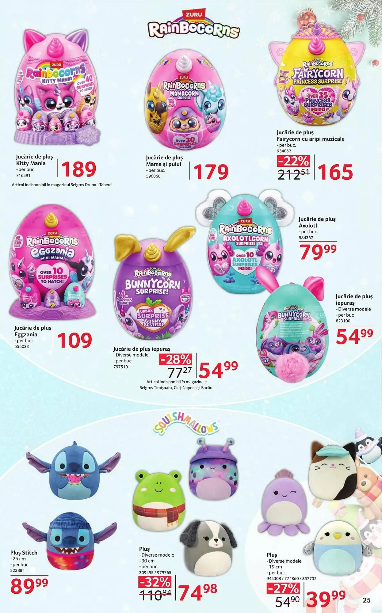 Catalog Catalog Selgros de la 6 decembrie până la 24 decembrie 2025 - Revista Pagina 25