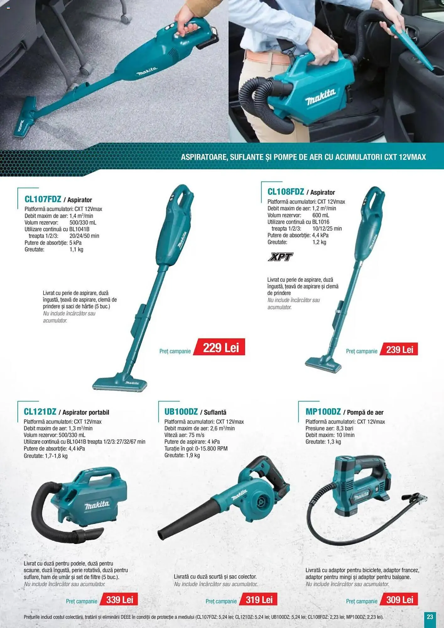 Catalog Catalog Makita de la 8 ianuarie până la 31 martie 2025 - Revista Pagina 55