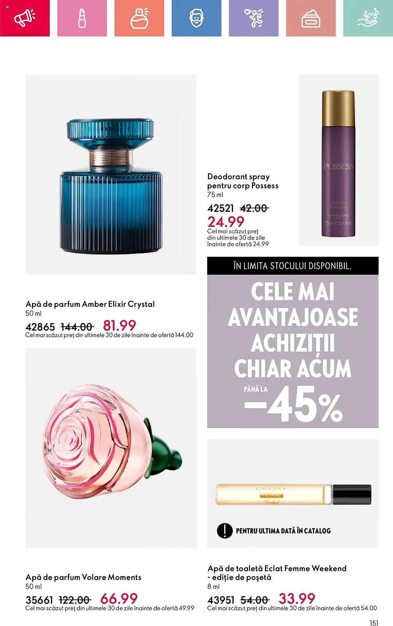 Catalog Catalog Oriflame de la 15 iunie până la 5 iulie 2025 - Revista Pagina 151
