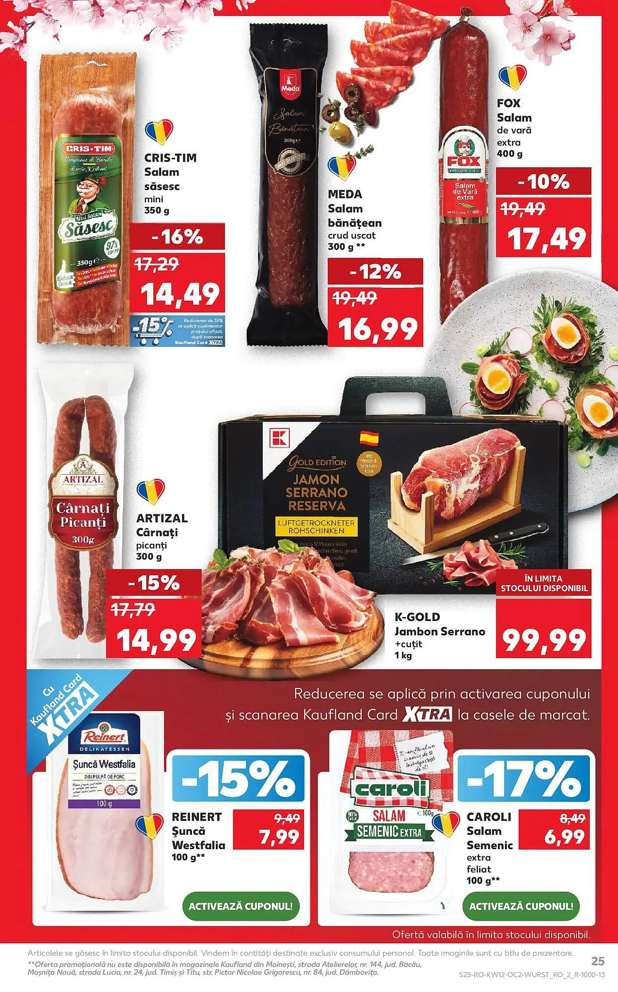 Catalog Catalog Kaufland de la 18 martie până la 24 martie 2026 - Revista Pagina 25