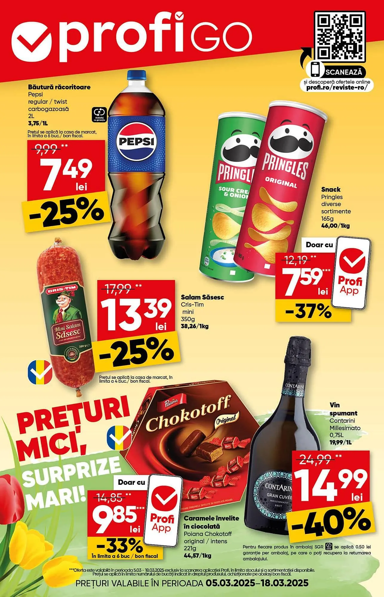 Catalog Catalog PROFI de la 5 martie până la 18 martie 2025 - Revista Pagina 1
