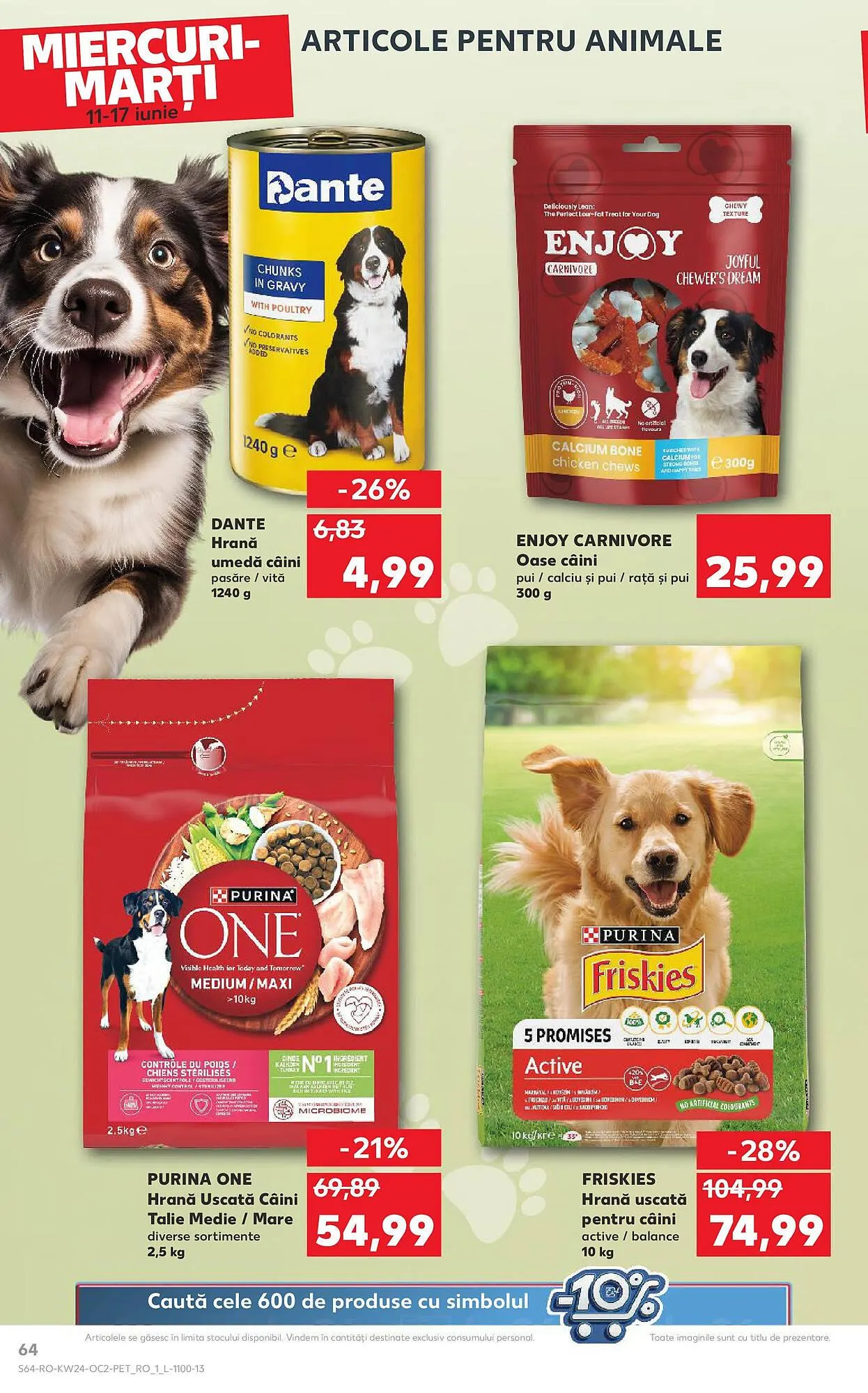 Catalog Catalog Kaufland de la 11 iunie până la 17 iunie 2025 - Revista Pagina 64