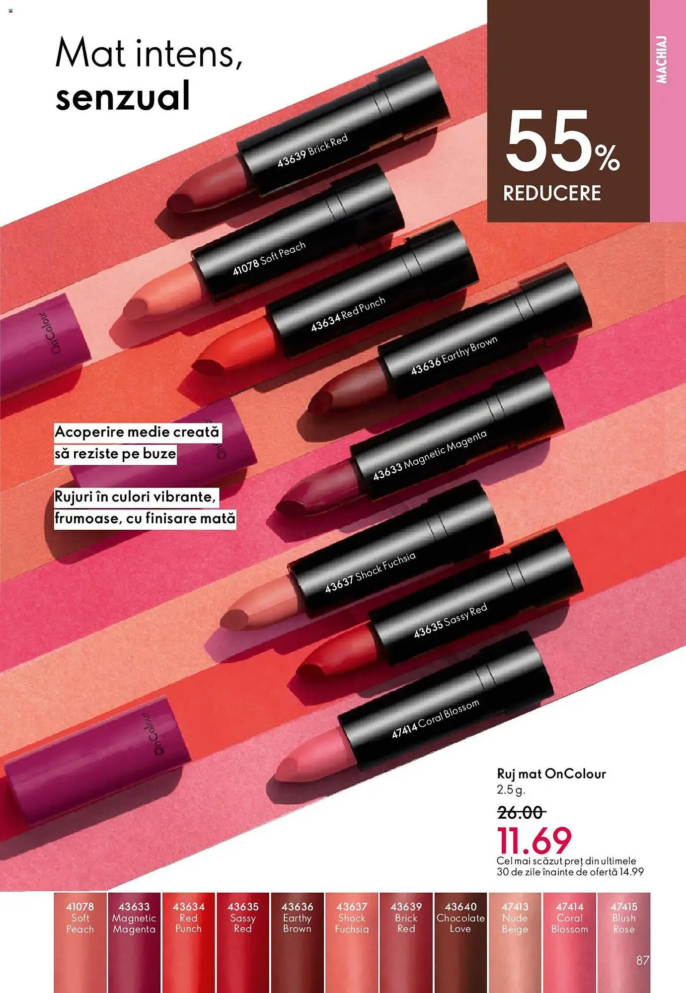 Catalog Catalog Oriflame de la 26 mai până la 16 iunie 2026 - Revista Pagina 87