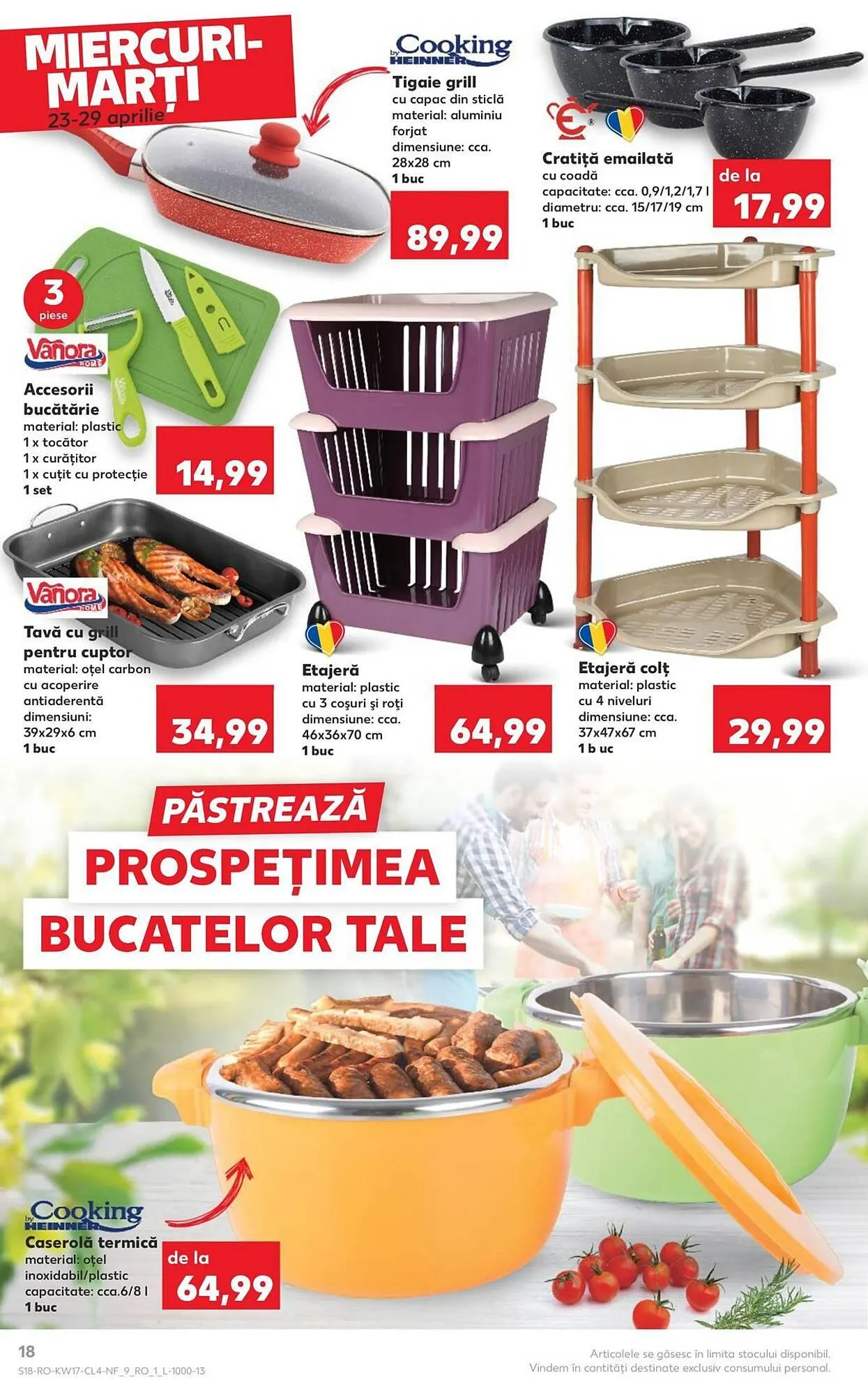Catalog Catalog Kaufland de la 23 aprilie până la 29 aprilie 2025 - Revista Pagina 18