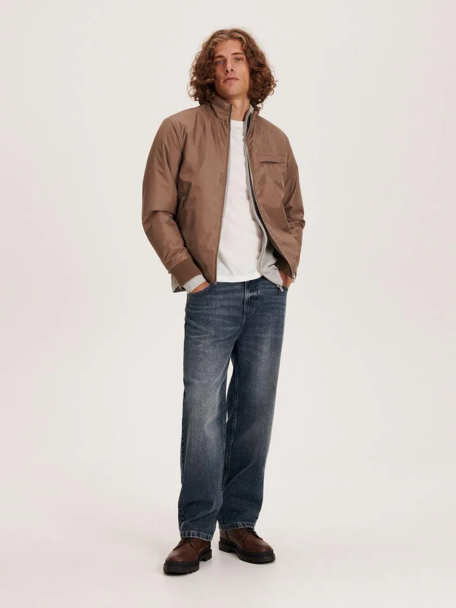 Geacă cu guler perkins