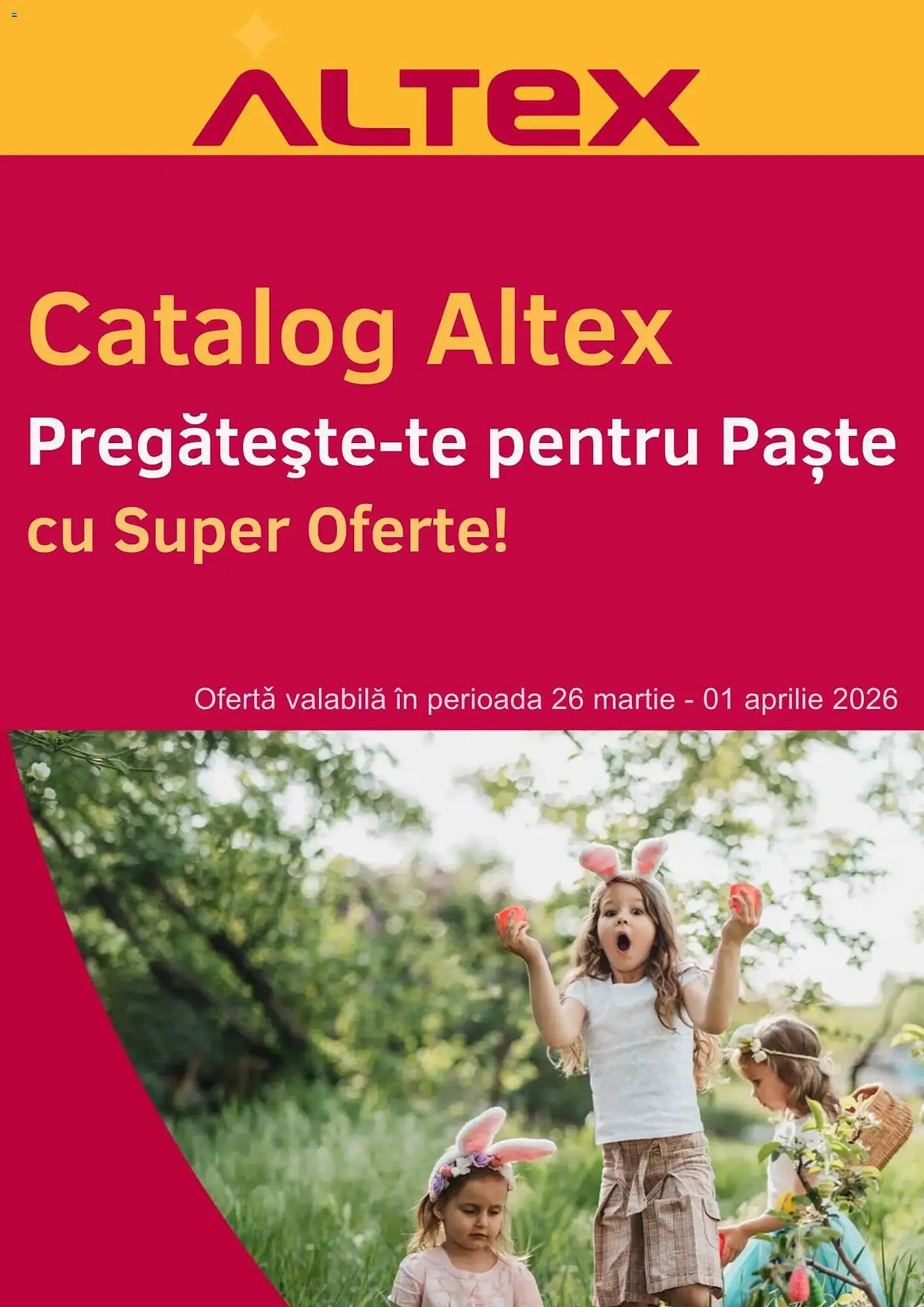Catalog Catalog Altex de la 25 martie până la 1 aprilie 2026 - Revista Pagina 1