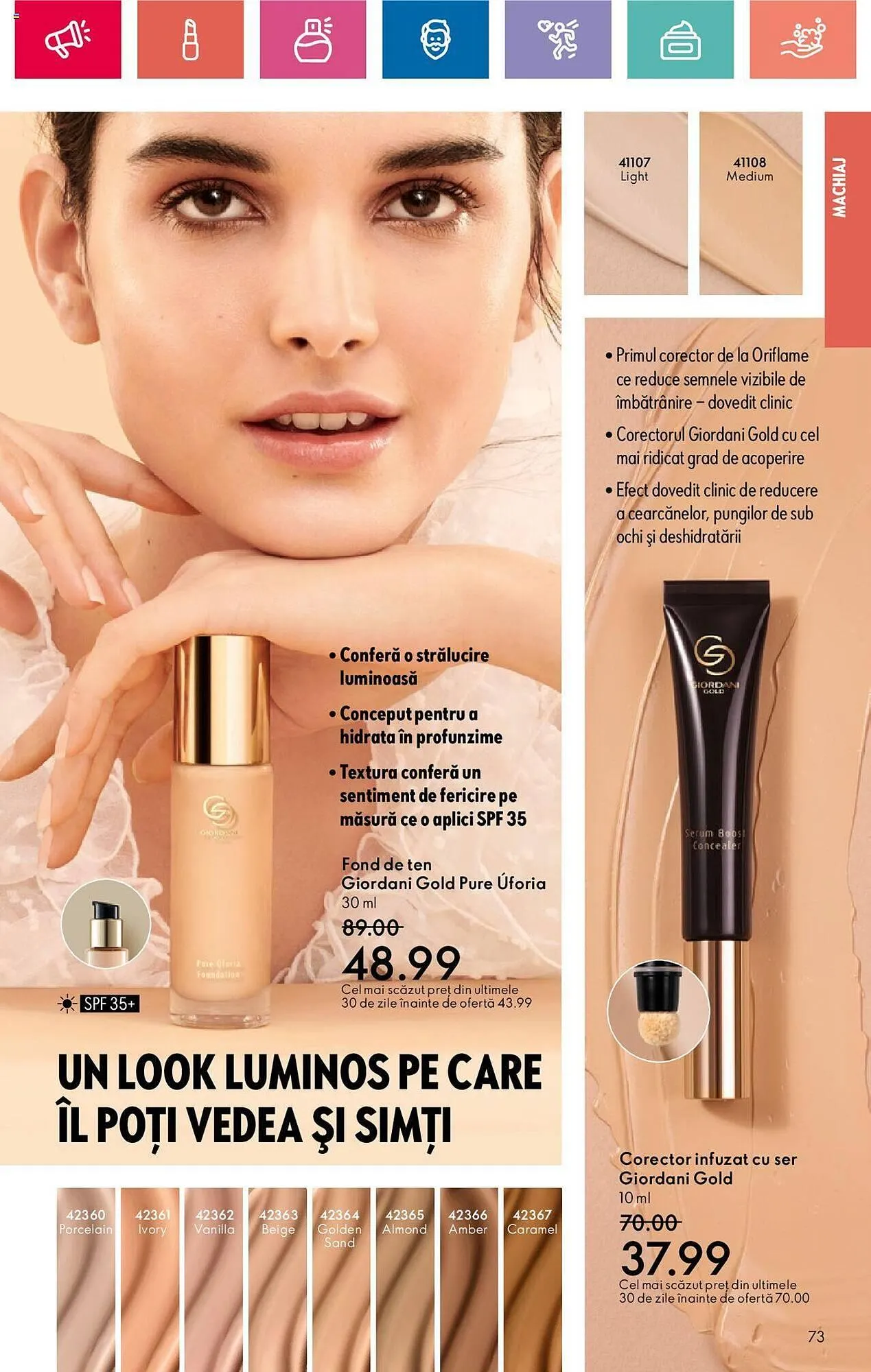 Catalog Oriflame catalog de la 28 mai până la 17 iunie 2024 - Revista Pagina 73