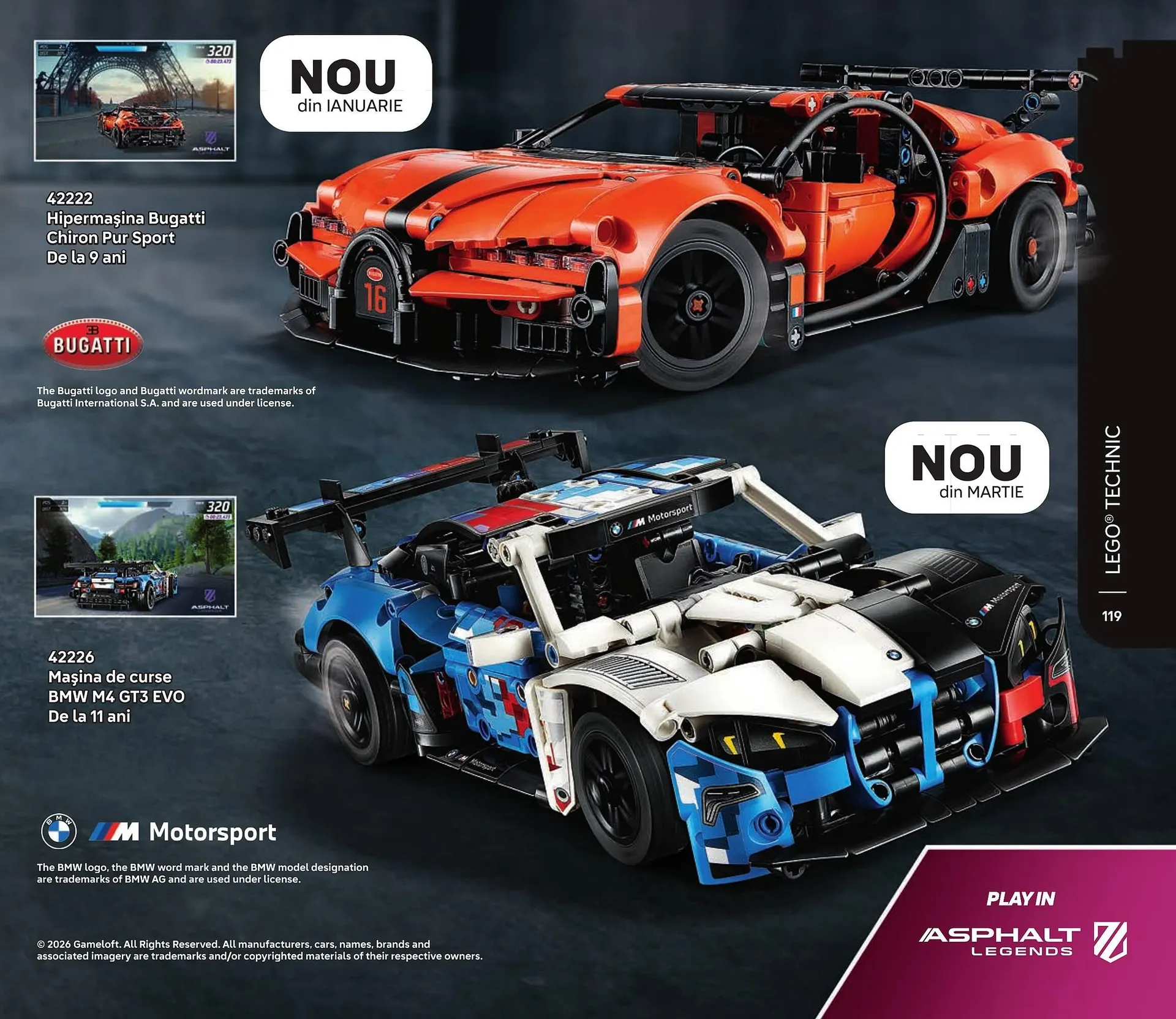 Catalog Catalog Lego de la 1 ianuarie până la 30 iunie 2026 - Revista Pagina 119