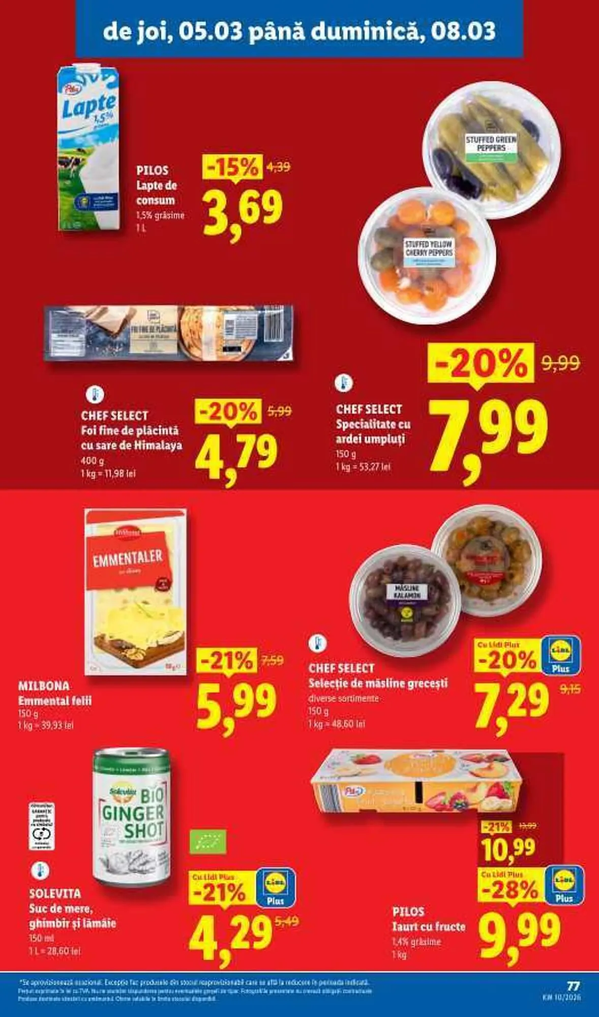 Catalog Catalog Lidl de la 2 martie până la 8 martie 2026 - Revista Pagina 77