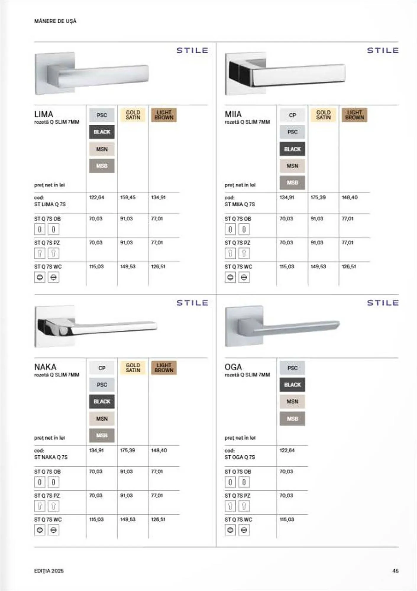 Catalog Catalog Proges de la 8 septembrie până la 31 decembrie 2025 - Revista Pagina 47