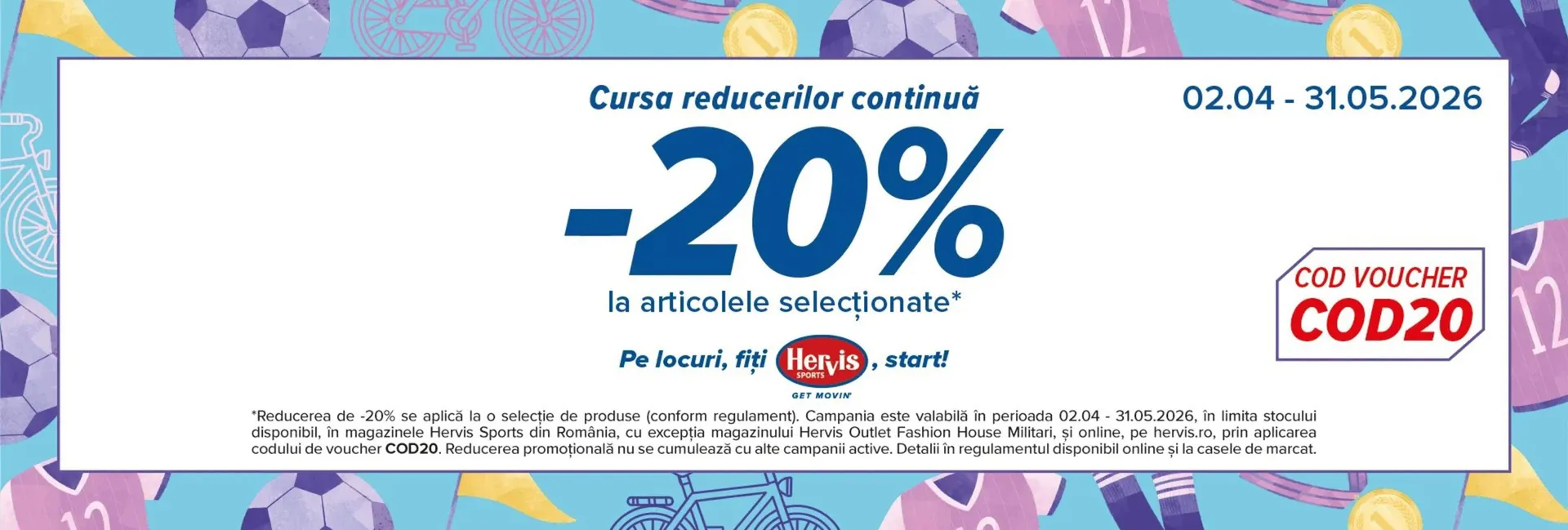 Catalog Catalog Hervis de la 4 mai până la 31 mai 2026 - Revista Pagina 1