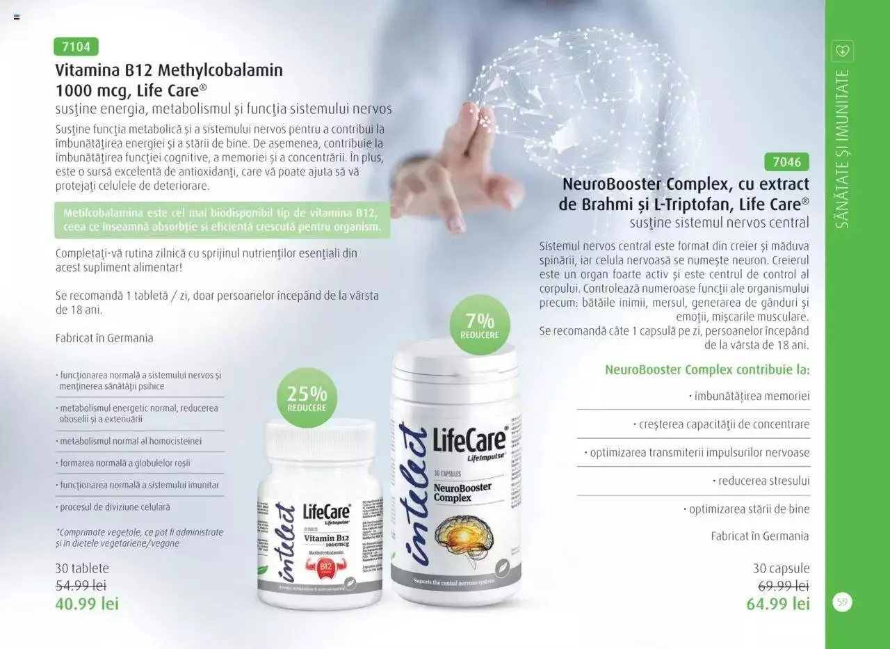 Catalog Life Care - Catalog Life Care toamna 2023 - iarna 2024 de la 1 septembrie până la 31 ianuarie 2024 - Revista Pagina 61