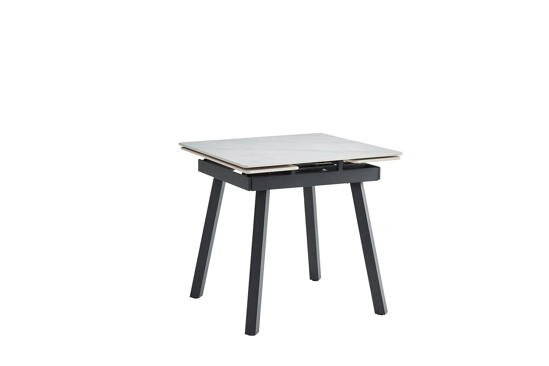 Masă extensibilă Snow white ceramic