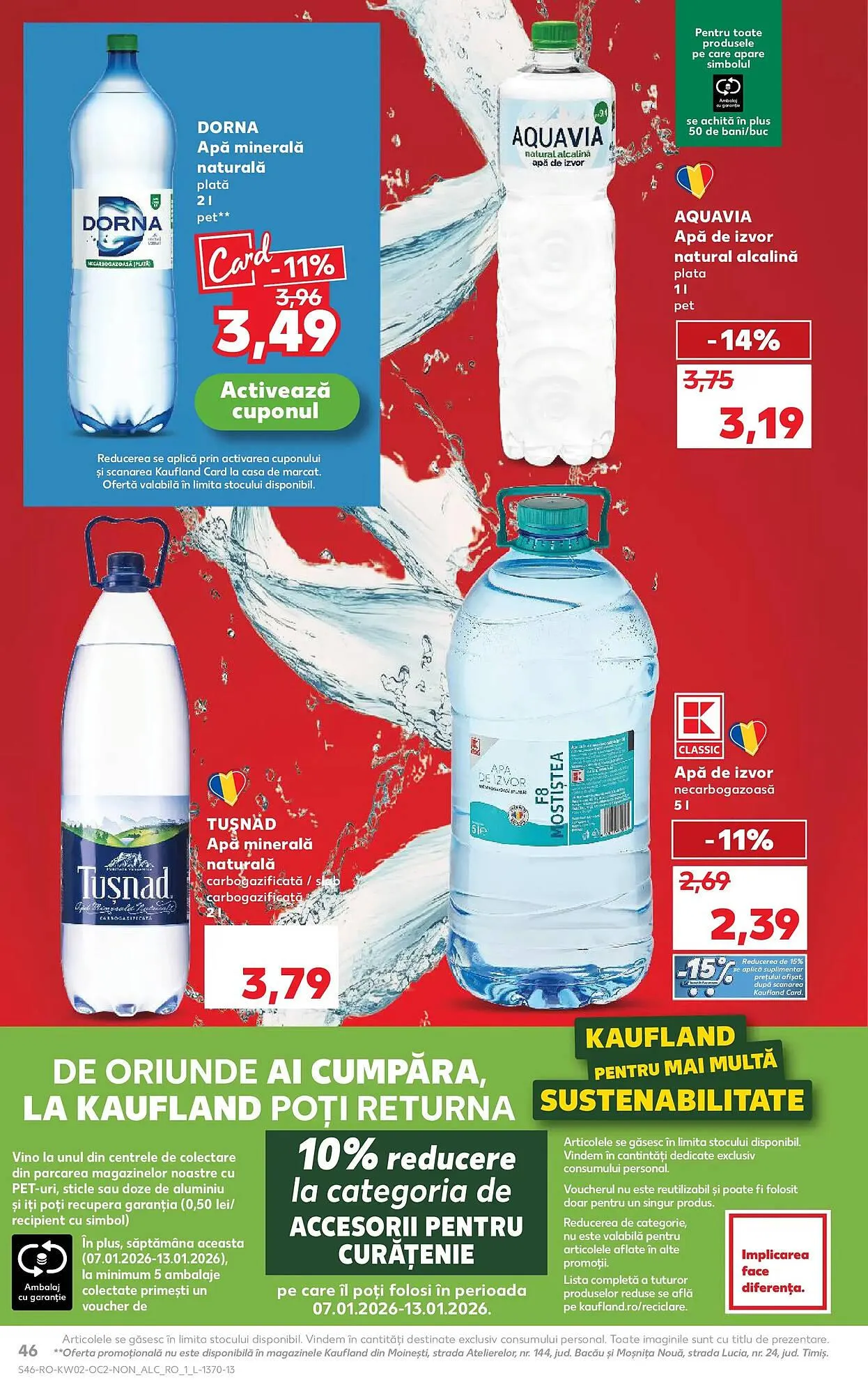 Catalog Catalog Kaufland de la 7 ianuarie până la 13 ianuarie 2026 - Revista Pagina 46