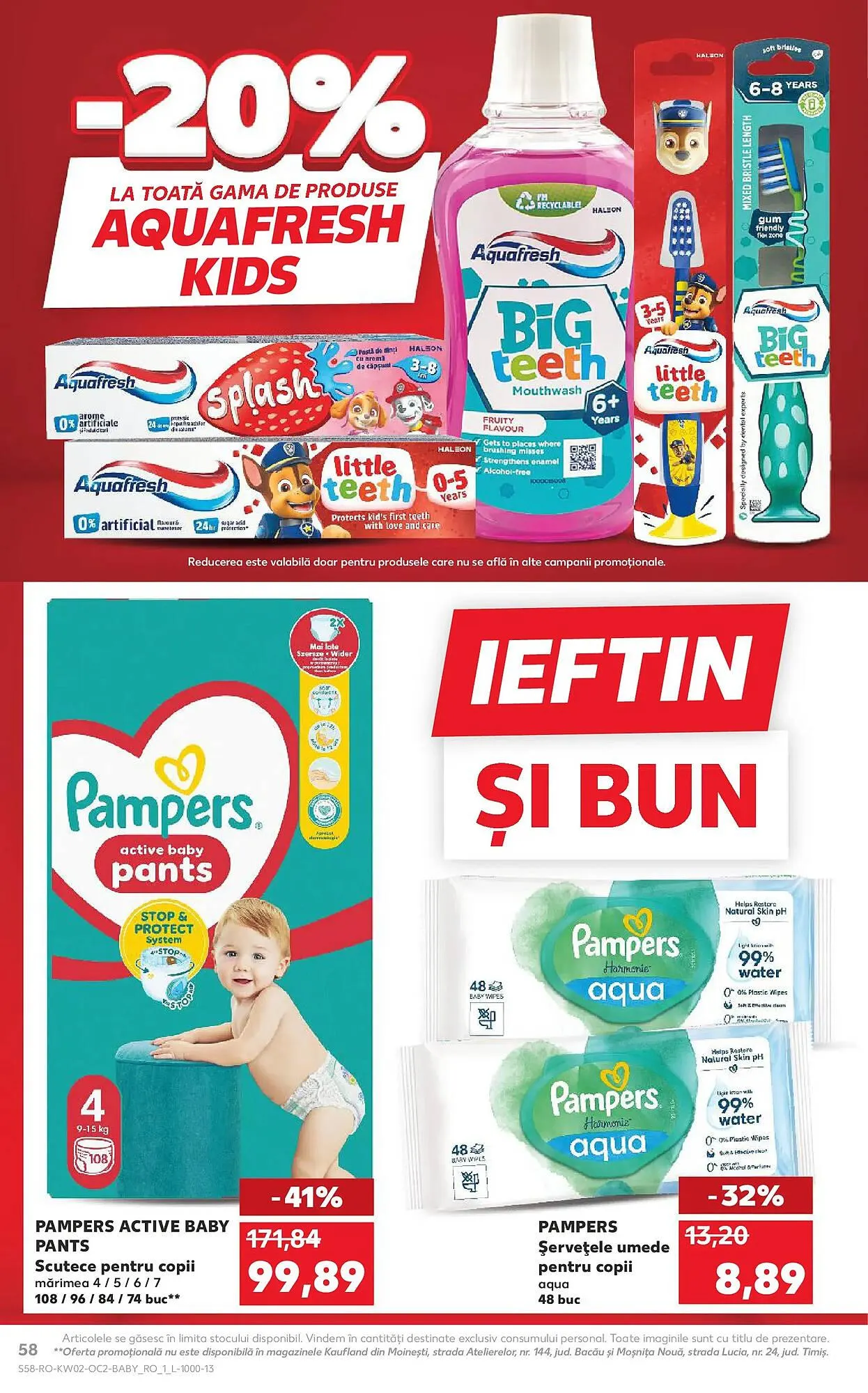 Catalog Catalog Kaufland de la 7 ianuarie până la 13 ianuarie 2026 - Revista Pagina 58
