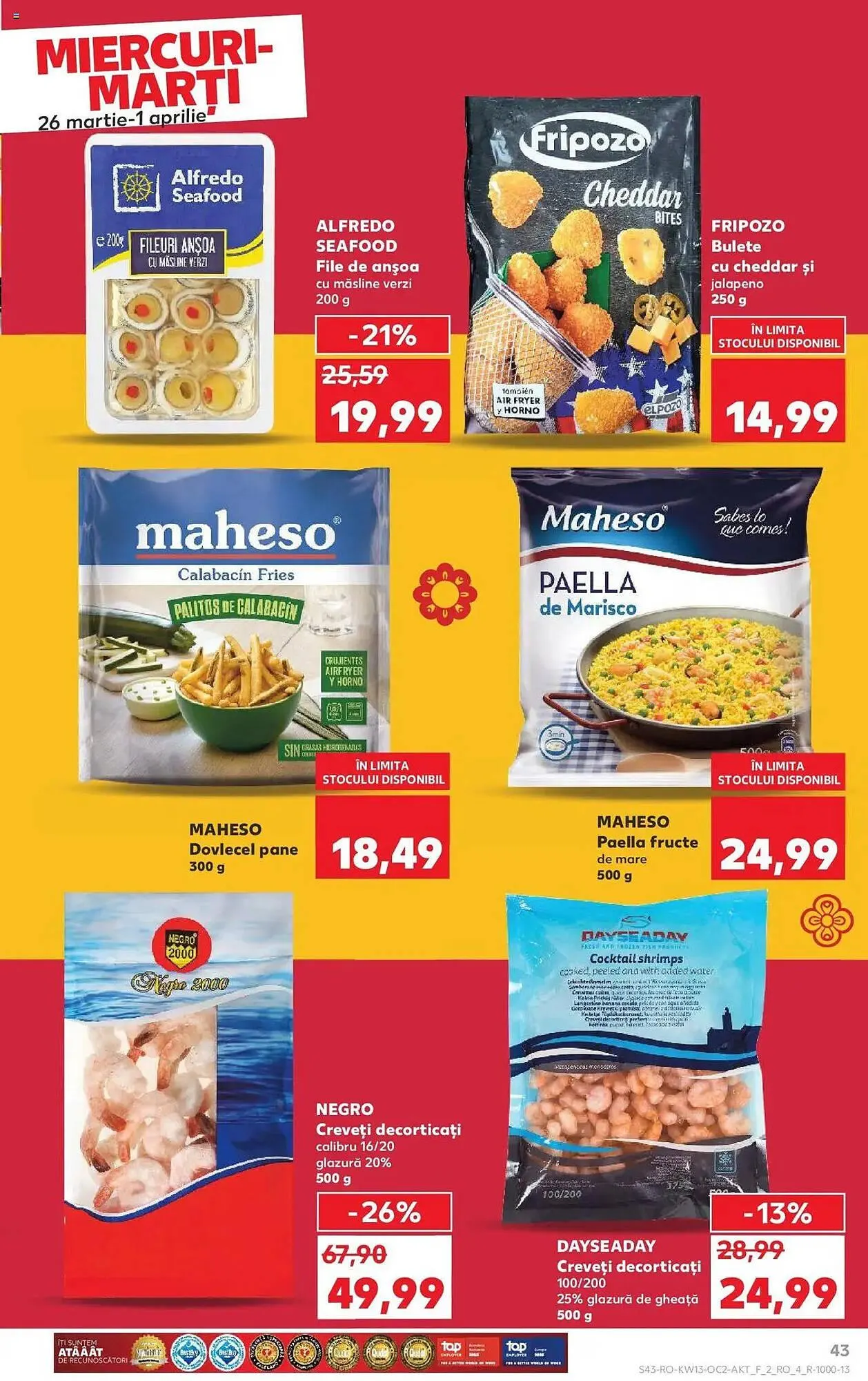 Catalog Catalog Kaufland de la 26 martie până la 1 aprilie 2025 - Revista Pagina 43
